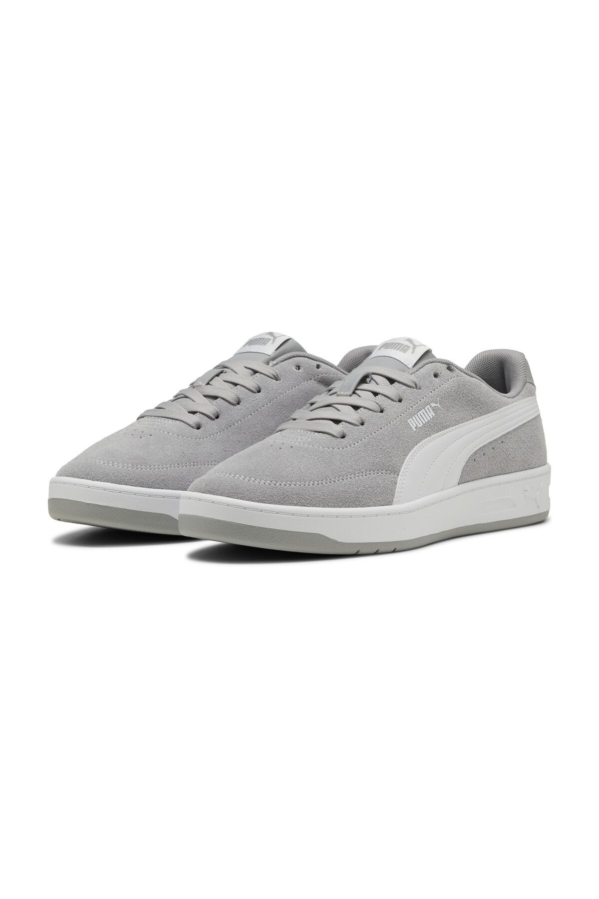 Puma Court Classic Clean, Gri Echo-PUMA W görsel 6