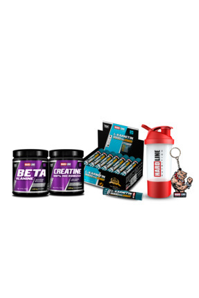 Hardline L-karnitin Matrix 3000 Mg 20 Ampul Limon Kreatin 300 gr Beta Alanine