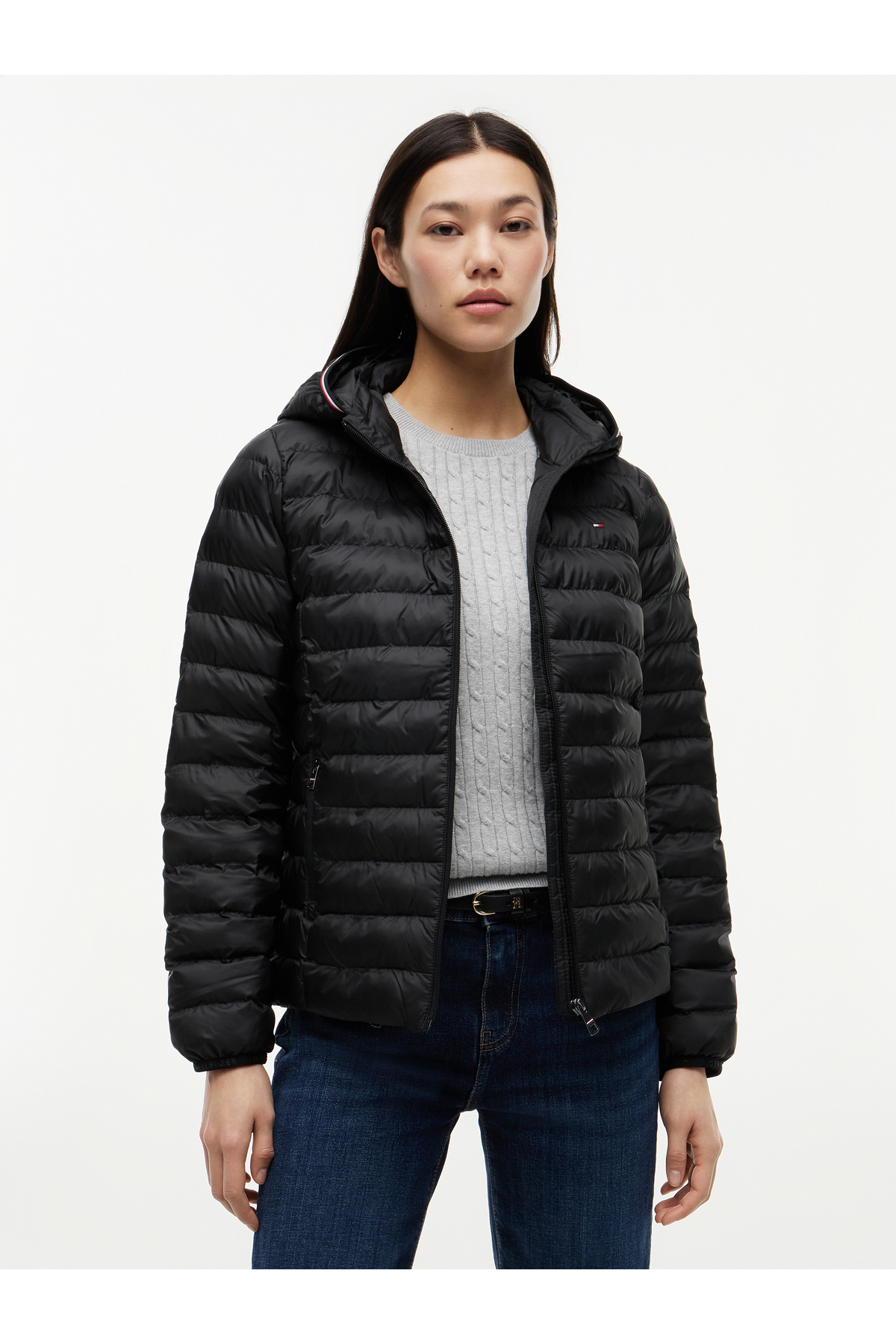 Tommy Hilfiger LW GEPOLSTERTE GLOBAL STRIPE JACKE