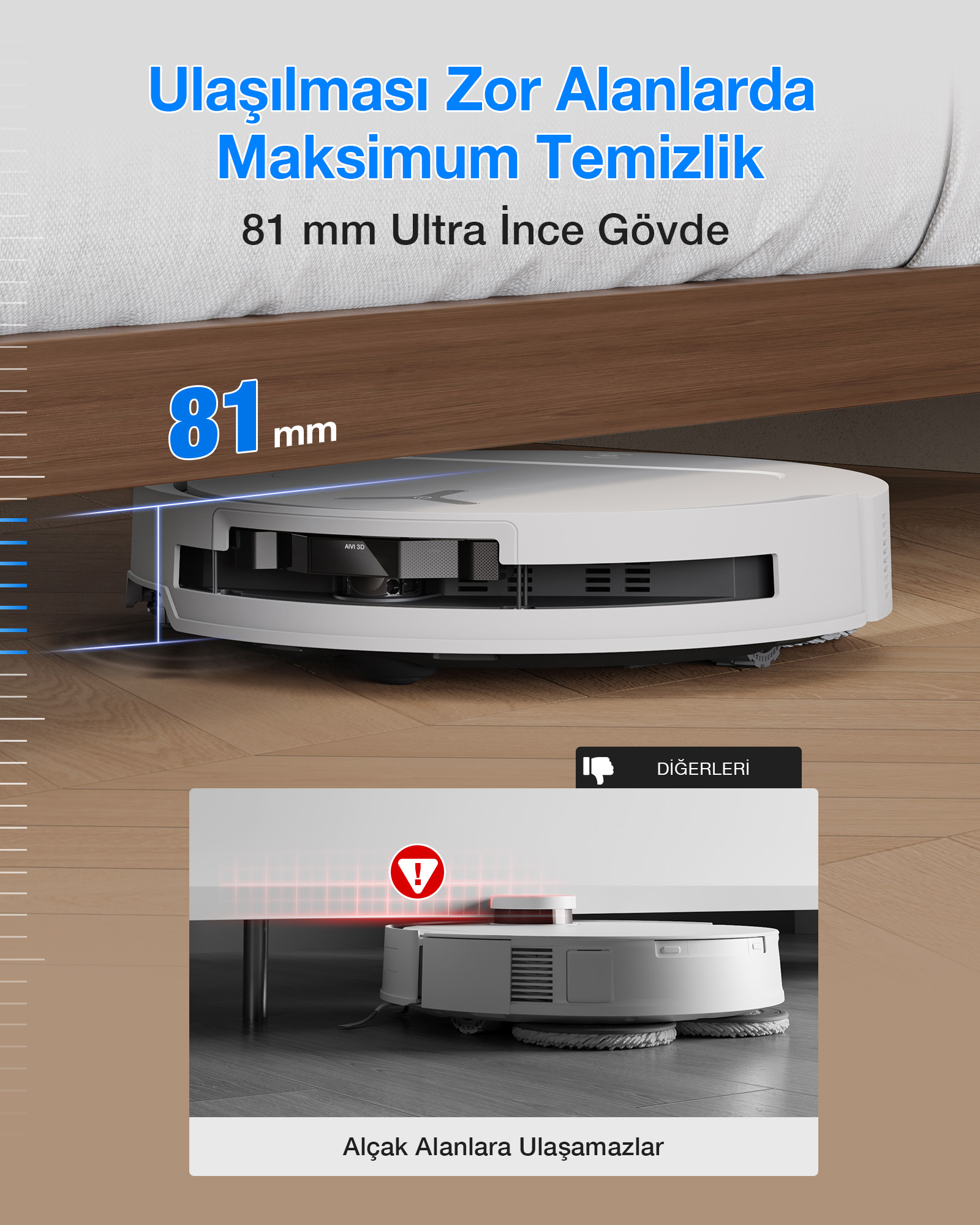 ECOVACS Deebot T50S Omni Robot Süpürge