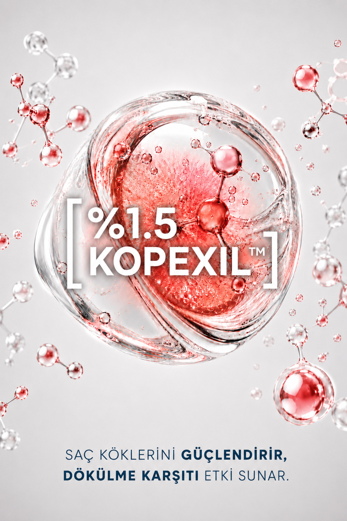 Keralith Saç Dökülmesine Karşı Şampuan ve Serum Seti | 1.5% Kopexil™ Dökülme Karşıtı Saç Bakımı — shampoo-serum — تصویر 3 از 6