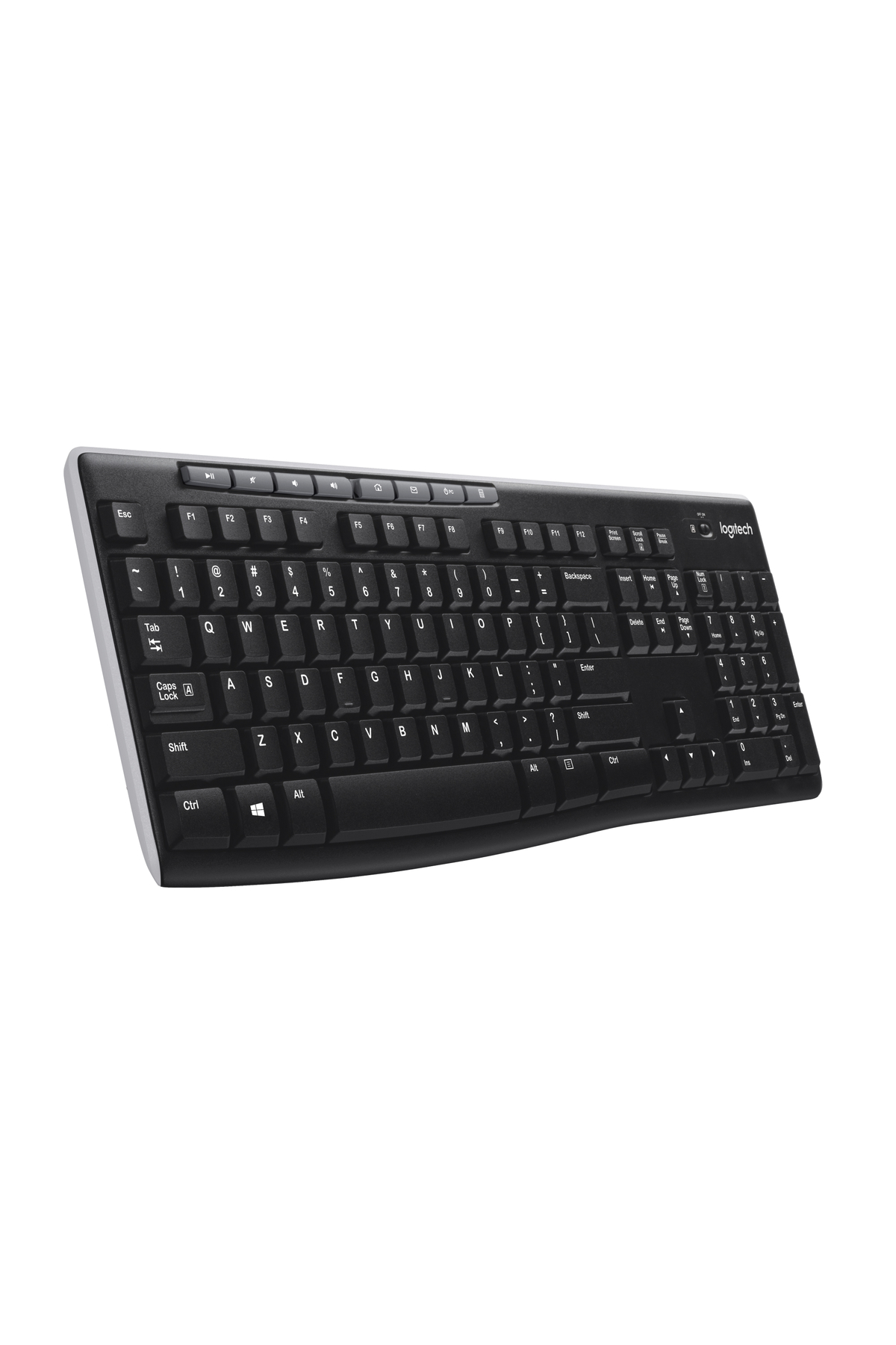 K270 Full Size Wireless Turkish Q Keyboard, Black 920-003761