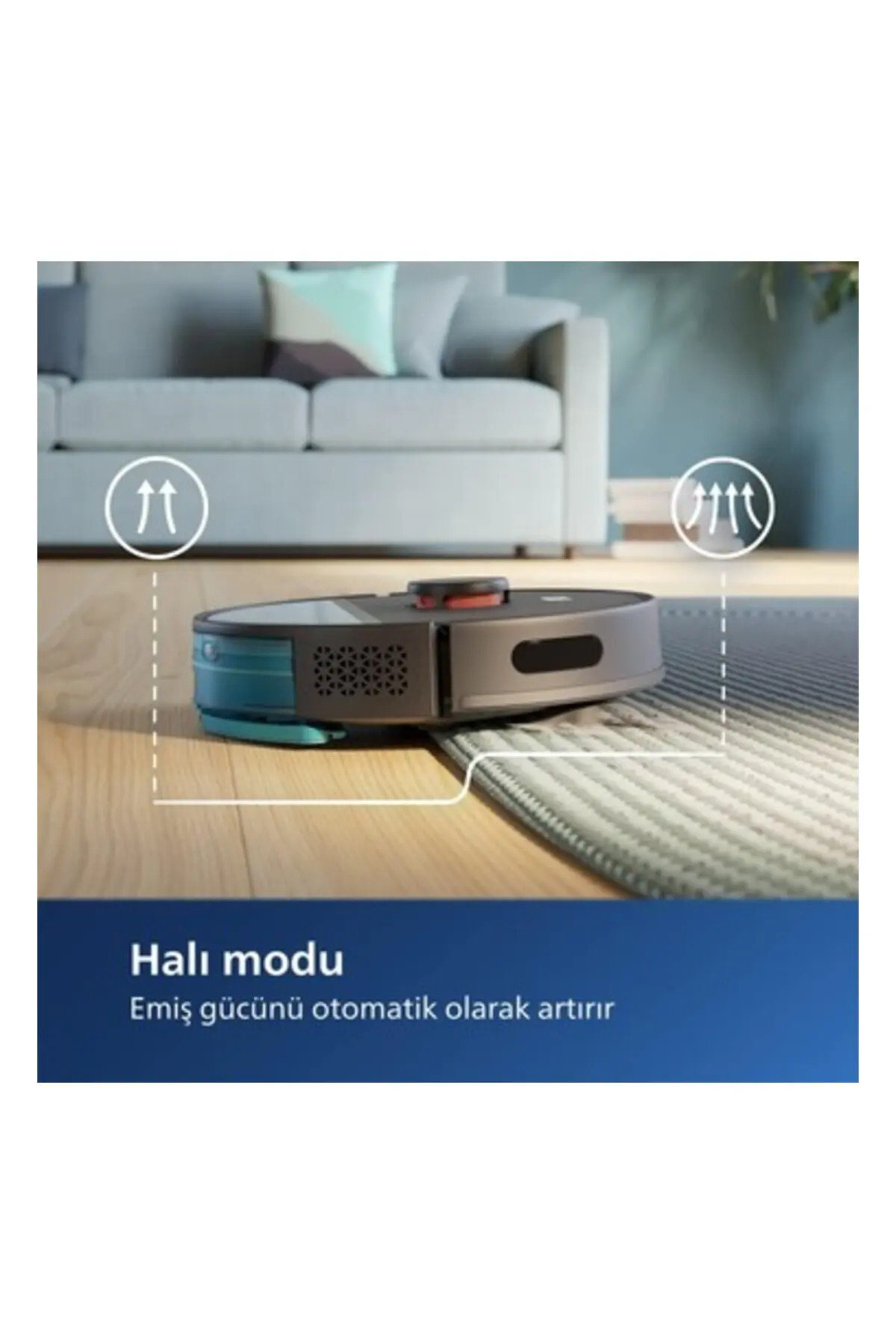 Hepa Filtreli Islak ve Kuru Temizlik Robotu 4