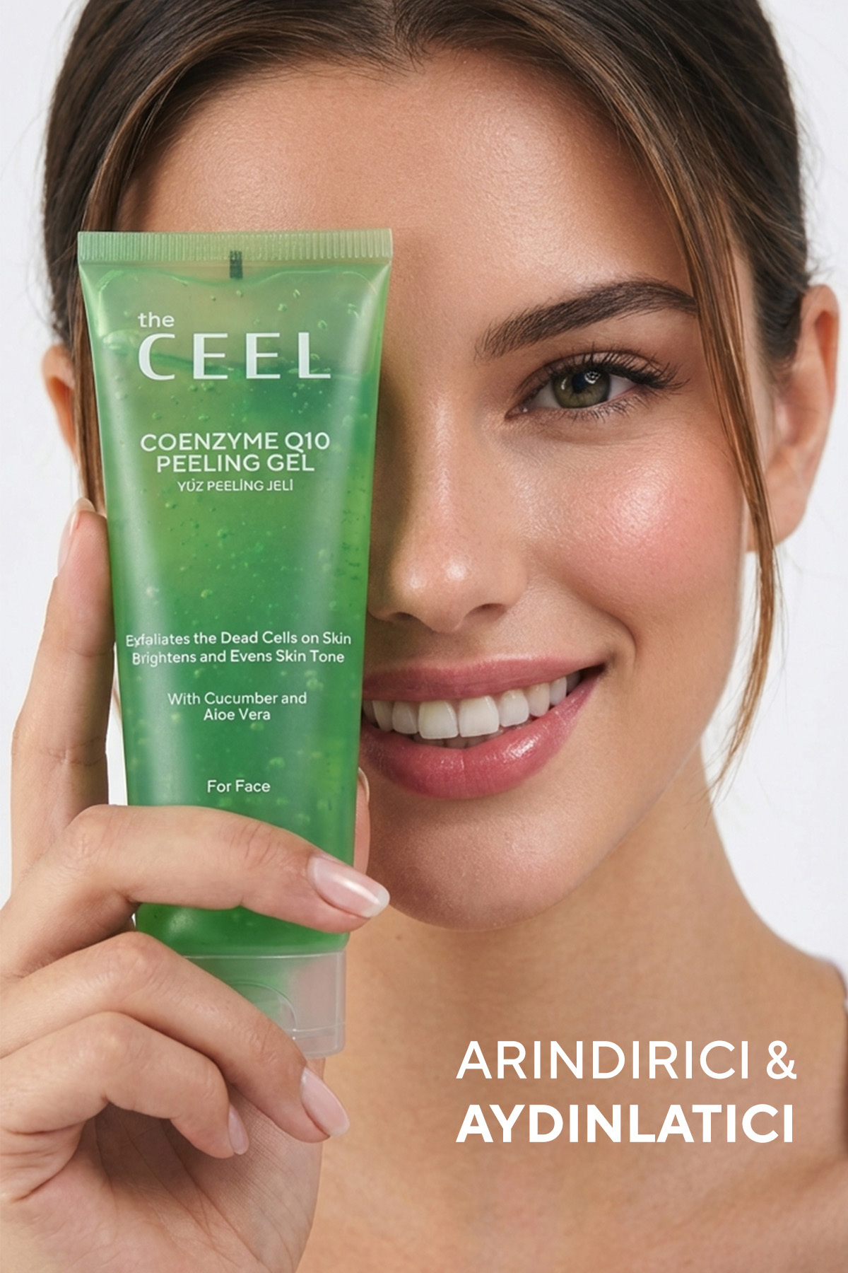 The Ceel Purifying and Brightening Facial Peeling with Aloe Vera Extract Coenzyme Q10 100 ml