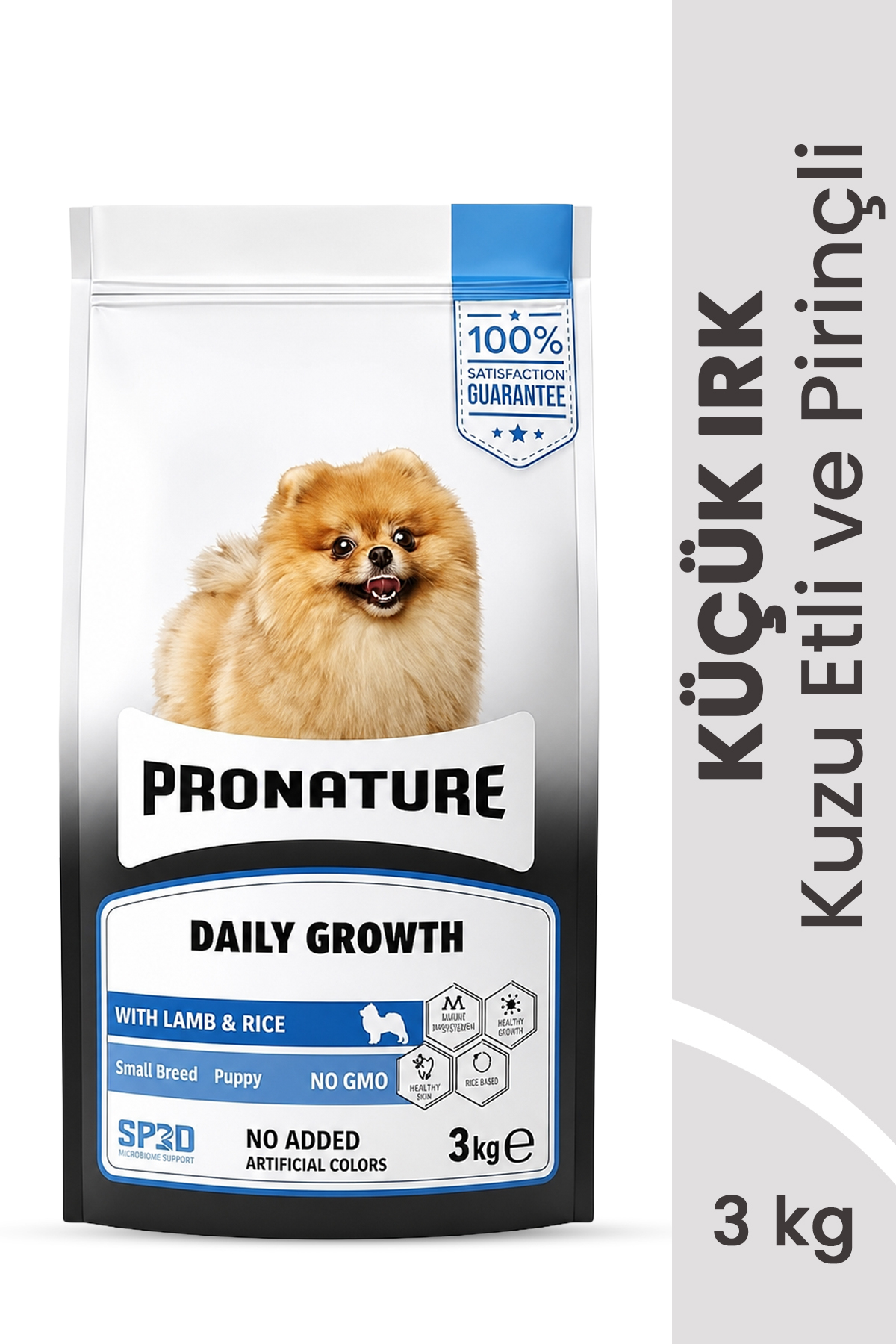 Pronature Küçük Irk Yavru Kuru Köpek Maması (Daily Growth) - Kuzu Etli ve Pirinçli - 3 KG