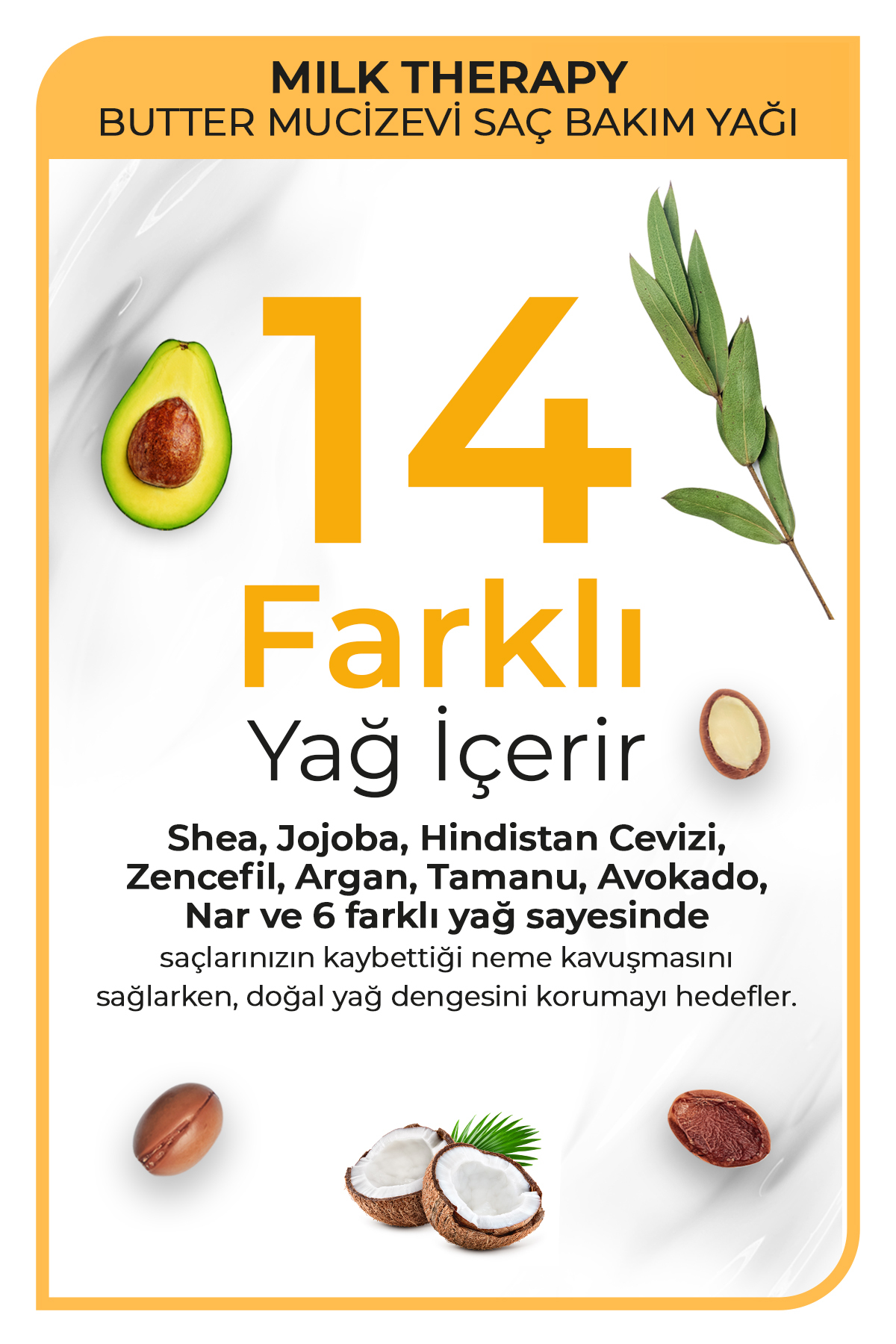 Milk Therapy Butter Yağ Içeren Mucizevi Saç Bakım Yağı - 2 Adet — 1100005138-12 — تصویر 4 از 6