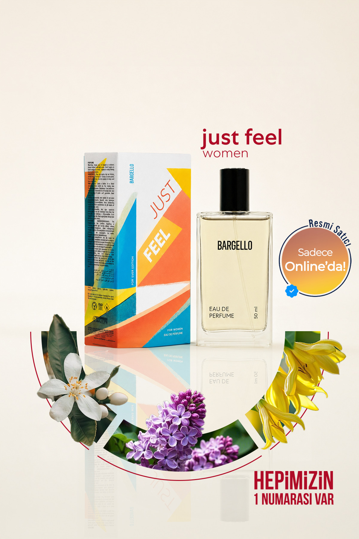 Bargello Just Feel Kadın Parfüm Edp 50 ml