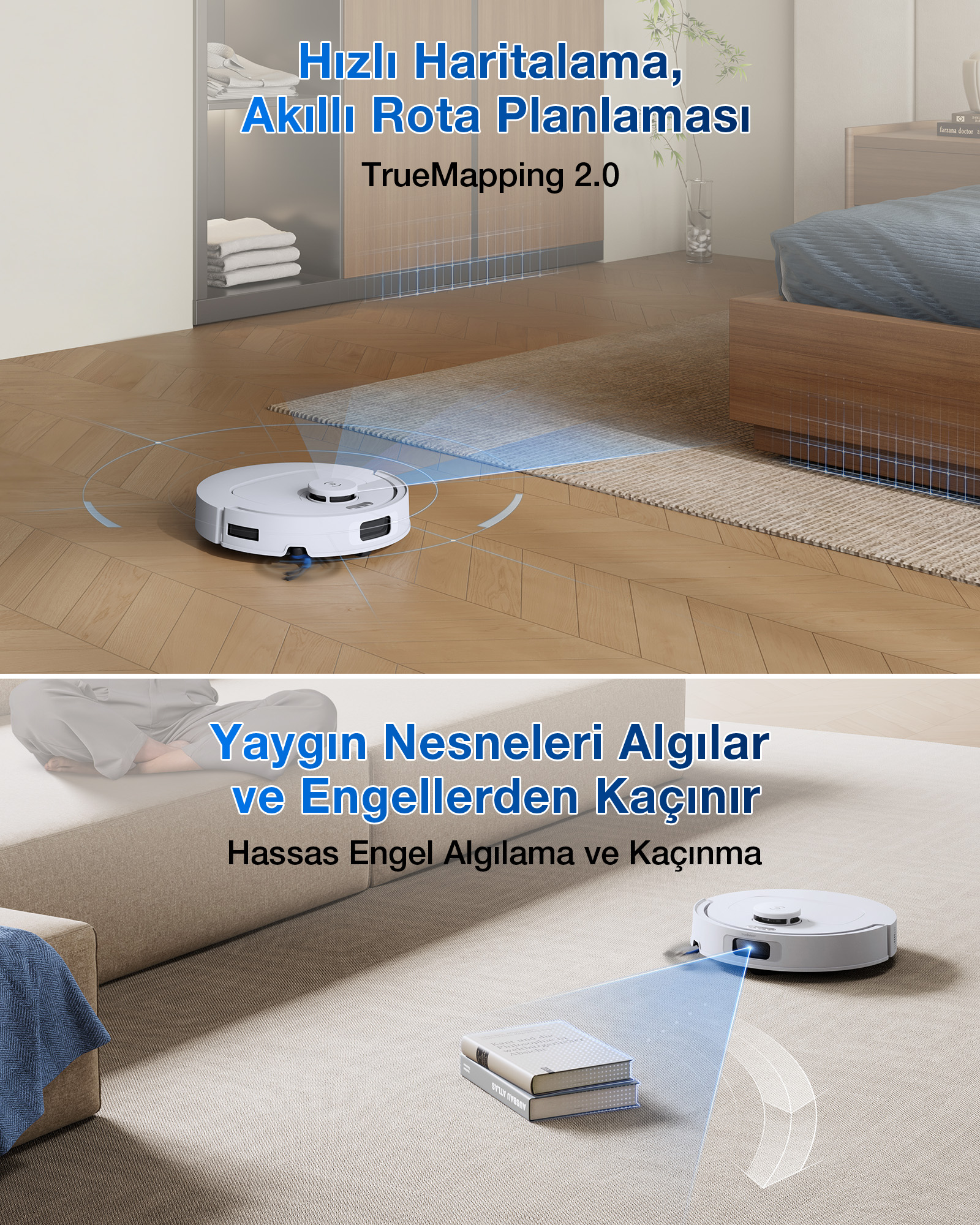Ecovacs Deebot T30C Prime Omni Robot Süpürge