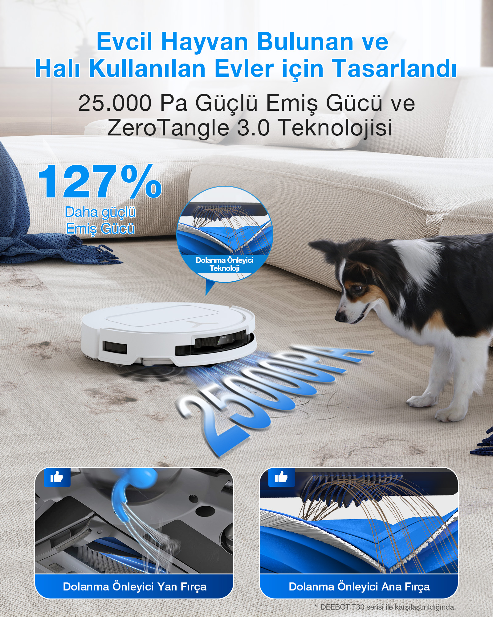 ECOVACS Deebot T50S Omni Robot Süpürge