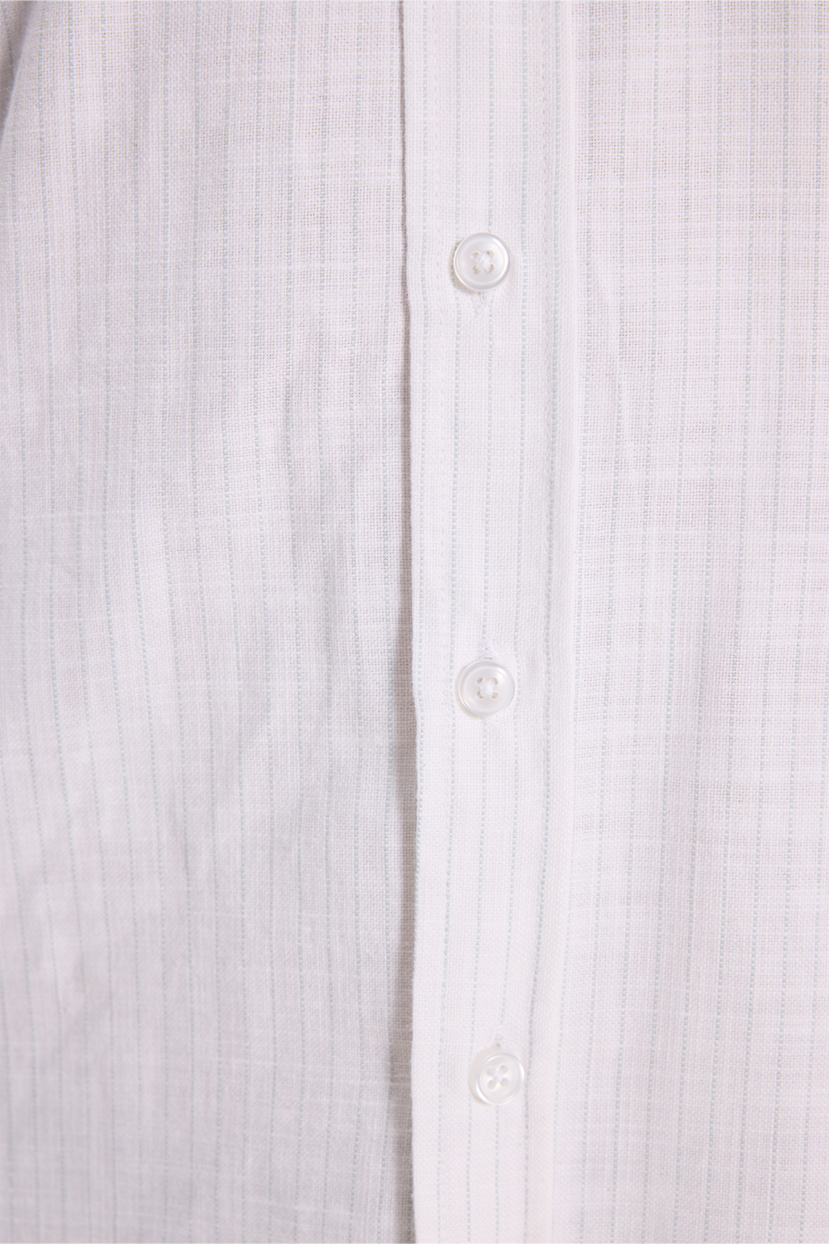 پیراهن تودورز مردانه کتان پنبه ای سبز کژوال / روزمره راه راه Slim Fit/اسلیم فیت    Slim/اسلیم فیت کژوال/روزمره | Tudors DR250031 TR - تصویر 6