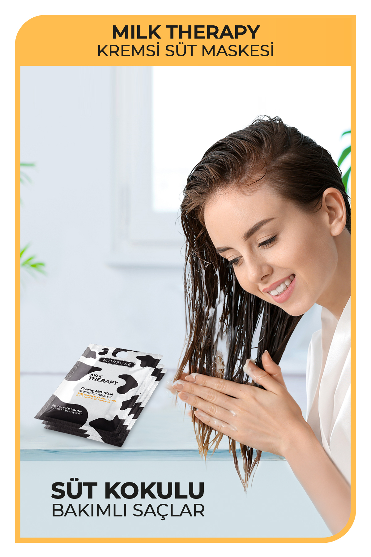 Milk Therapy Saç Maskesi 25 ml 10 Adet — MI00000460 — تصویر 5 از 5