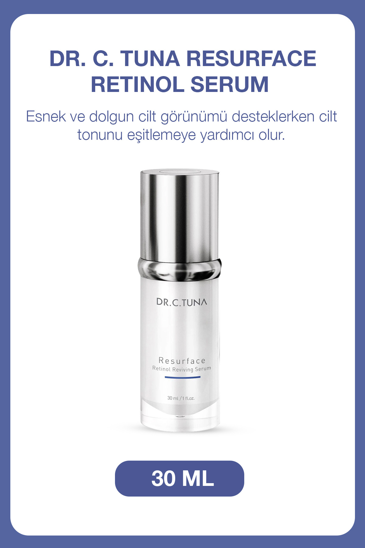 Farmasi Dr. C. Tuna Resurface Retinol Serum 30 ml — 9876687