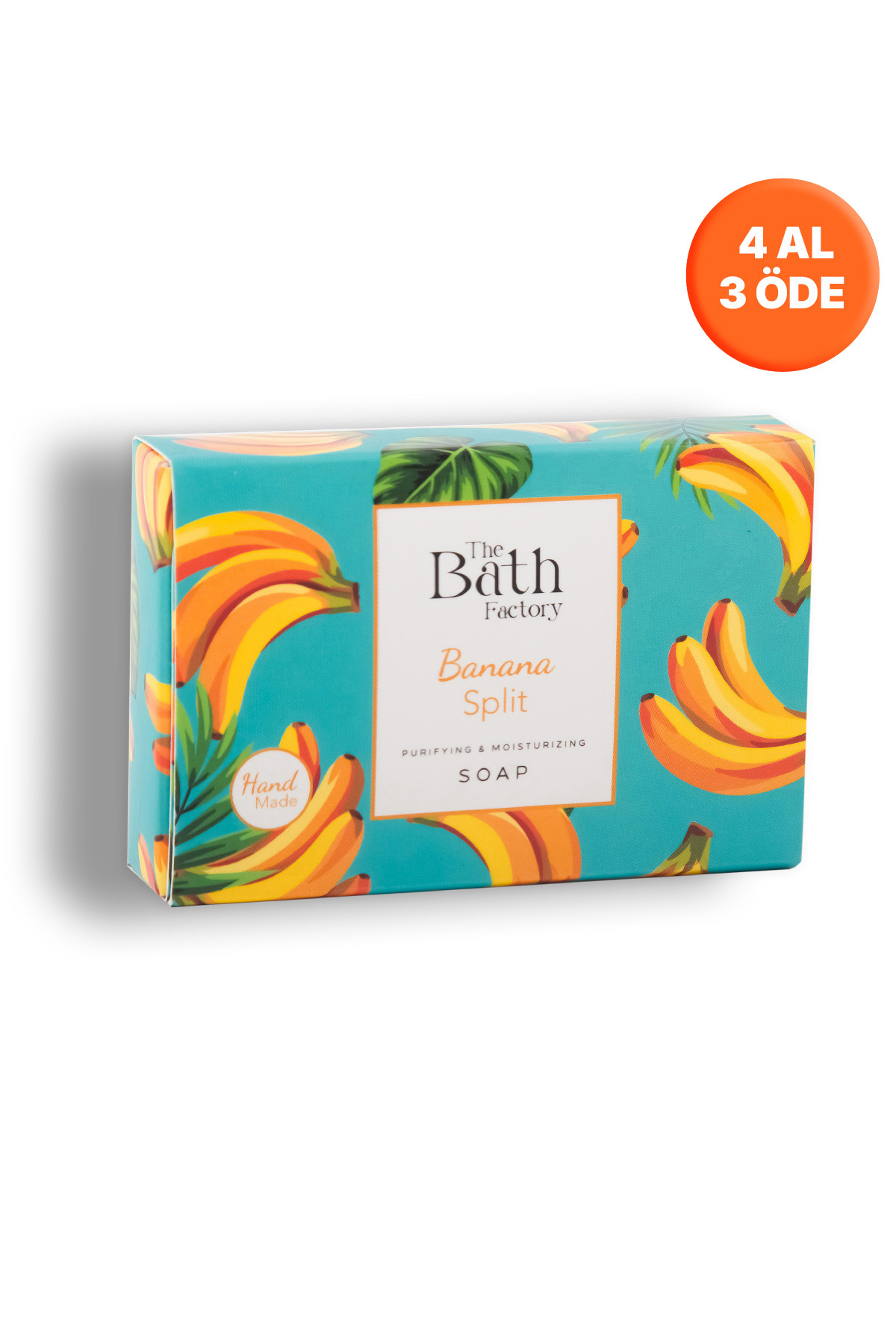 THE BATH FACTORY Nemlendirici El - Yüz Ve Vücut Sabunu - Muzlu
