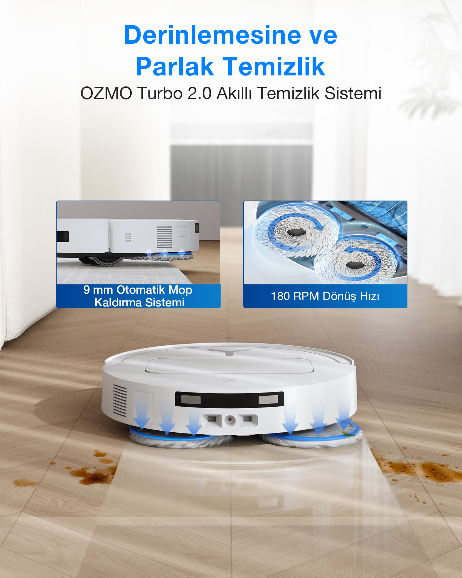 ECOVACS Deebot T50S Omni Robot Süpürge