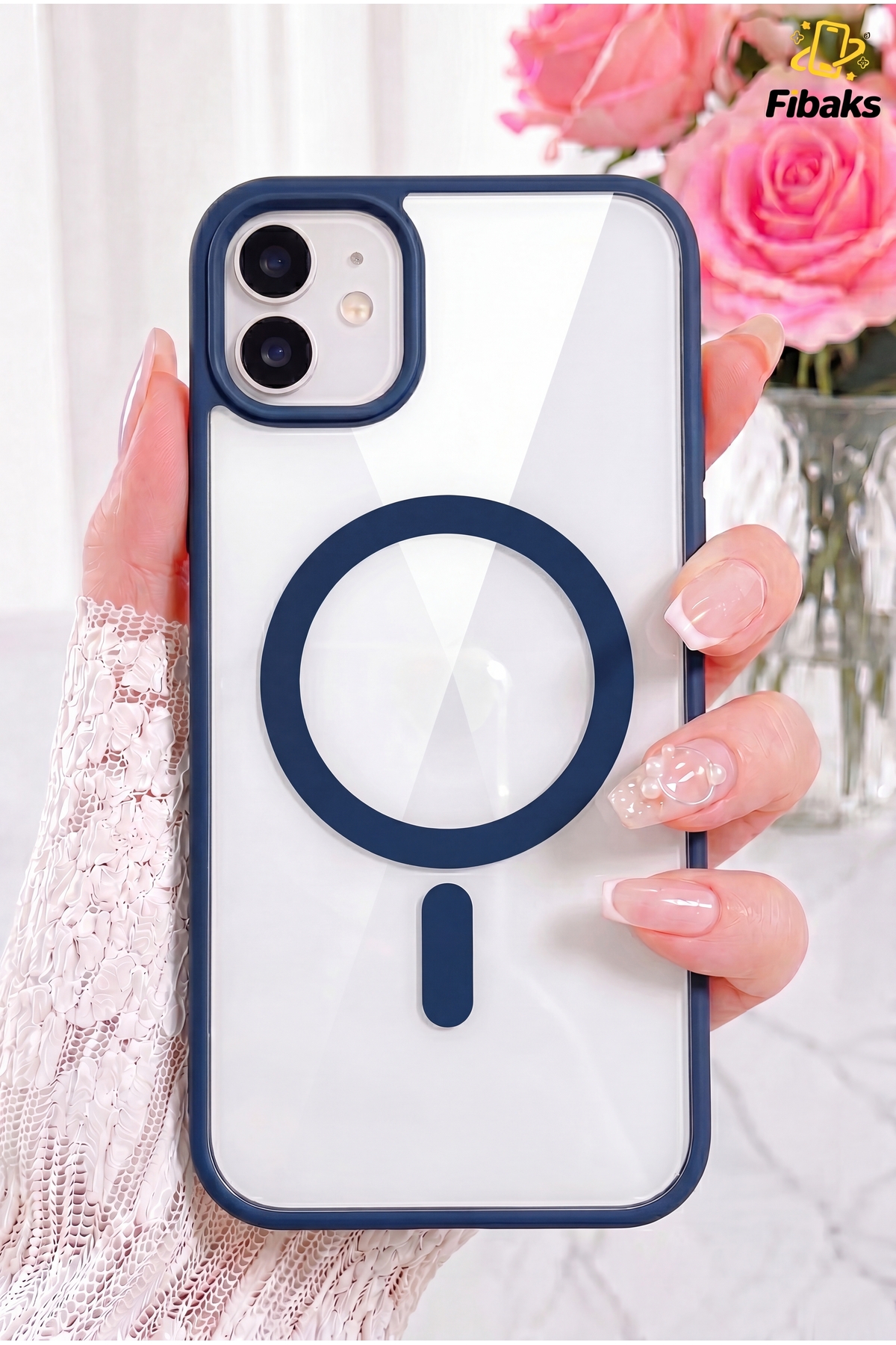 iPhone 11 Case Full Protection Colorful Hard Silicone Cover with Magsafe Wireless Charging