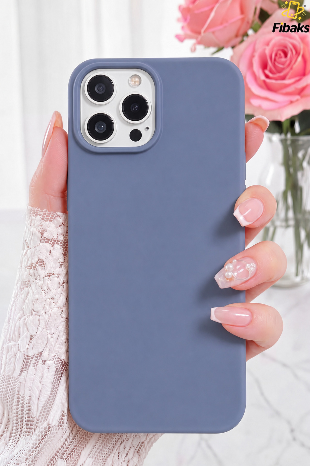 iPhone 14 Pro Max Inside Case Velvet Launch Erasable Color Soft Silicone Cover Lavender