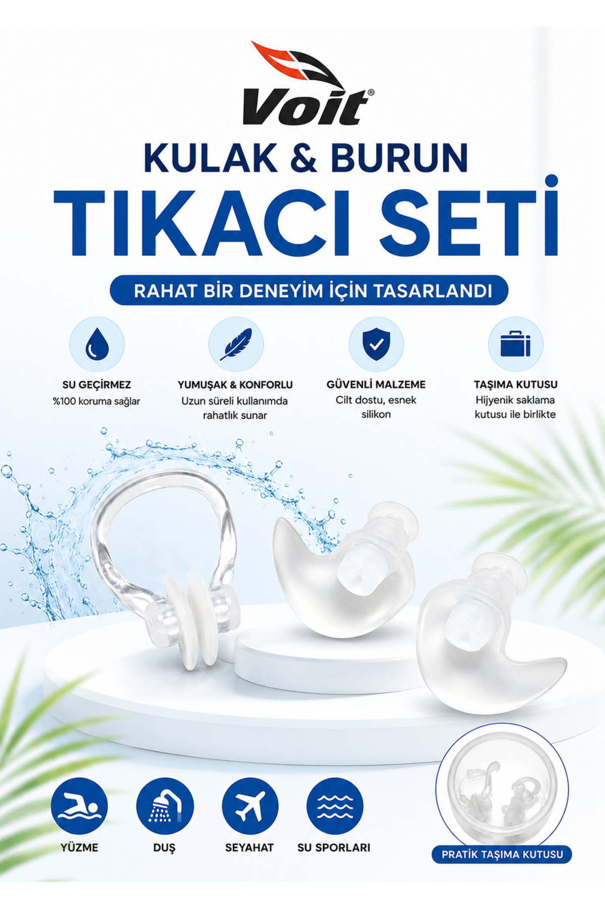 Ear Nose Plug Set 1vtakacep5