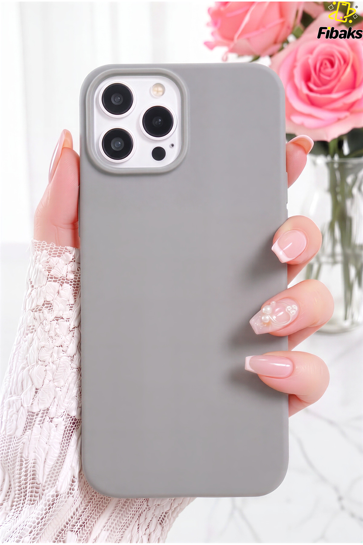 iPhone 16 Pro Max Case Velvet Launch Soft Soft Liquid Silicone Camera Shielded Cover