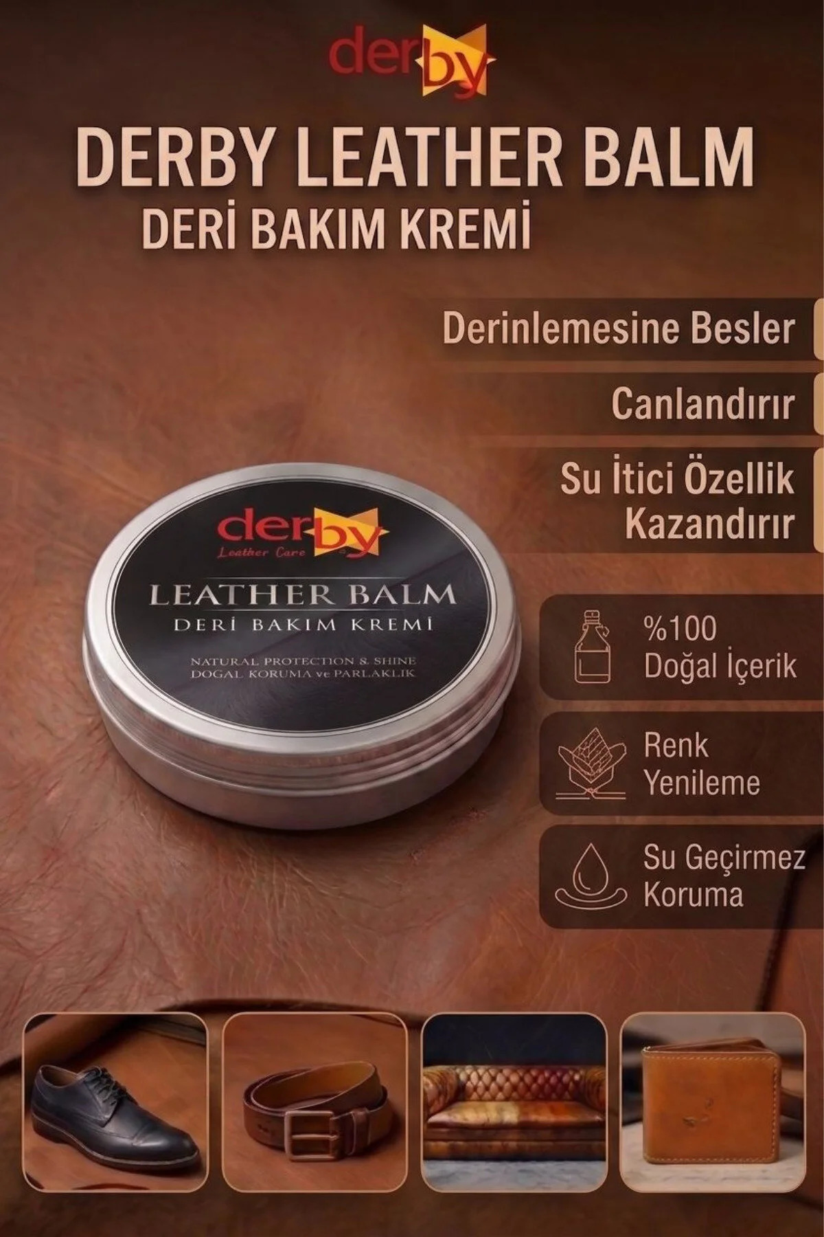 Leather Balm - Professional Leather Care Cream