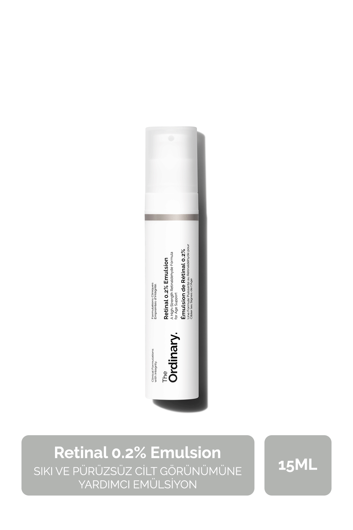 The Ordinary Retinal 0.2% Emulsion - Sıkı ve Pürüzsüz Cilt Görünümüne Yardımcı Emülsiyon — 769915233353