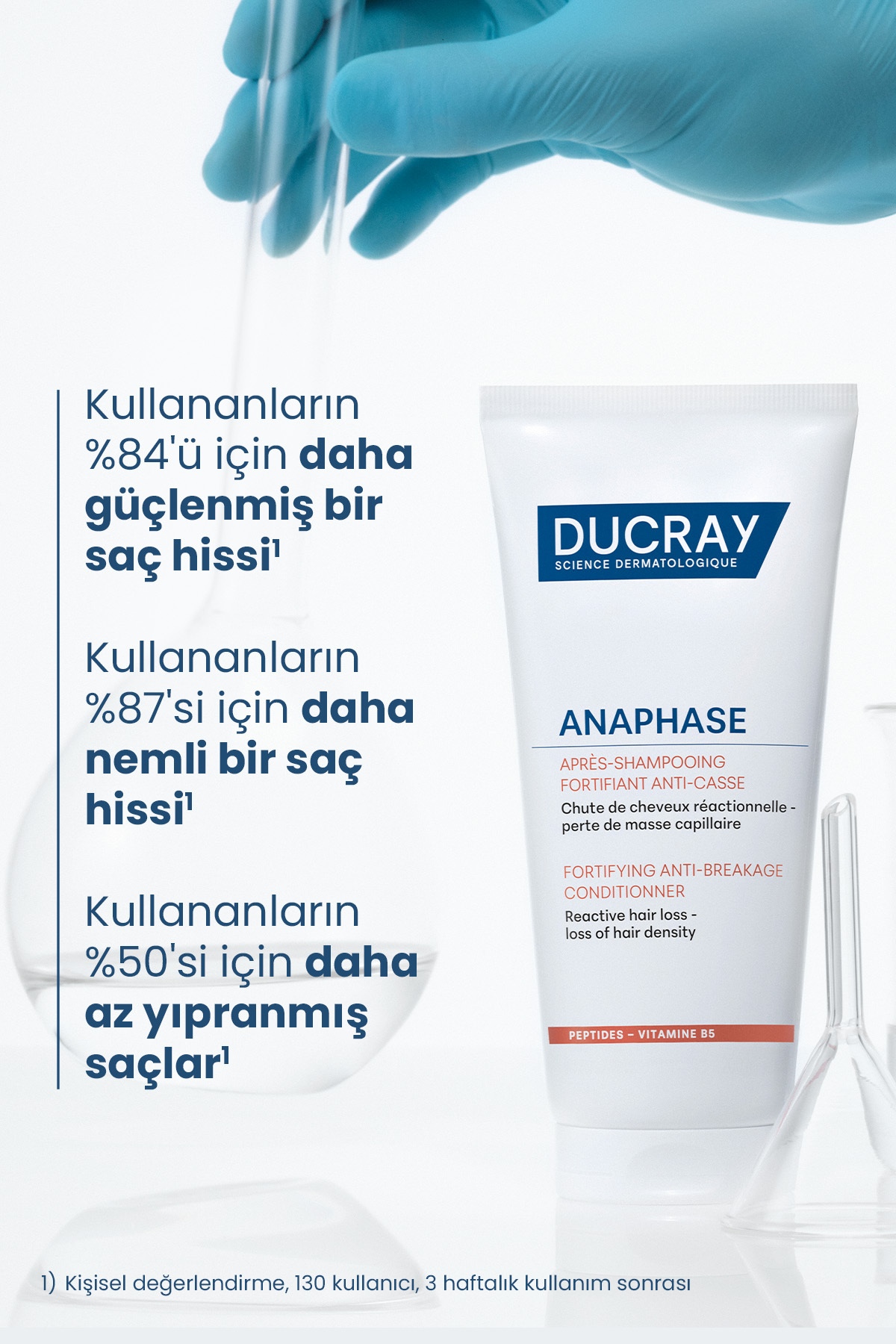 Anaphase Saç Dökülmesine Karşı Saç Kremi Yoğunlaştırıcı ve Güçlendirici Saç Bakımı 200 ml — 3282770073683 — تصویر 4 از 7