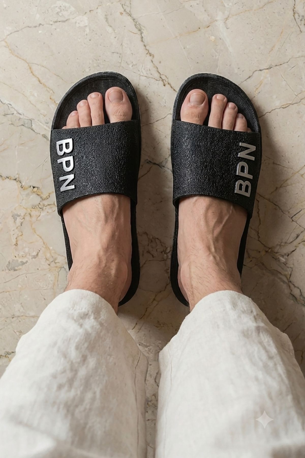 Modafırsat Unisex Siyah Kaymaz Taban Terlik Deniz Plaj Havuz Banyo Iş Terliği Günlük Terlik görsel 5