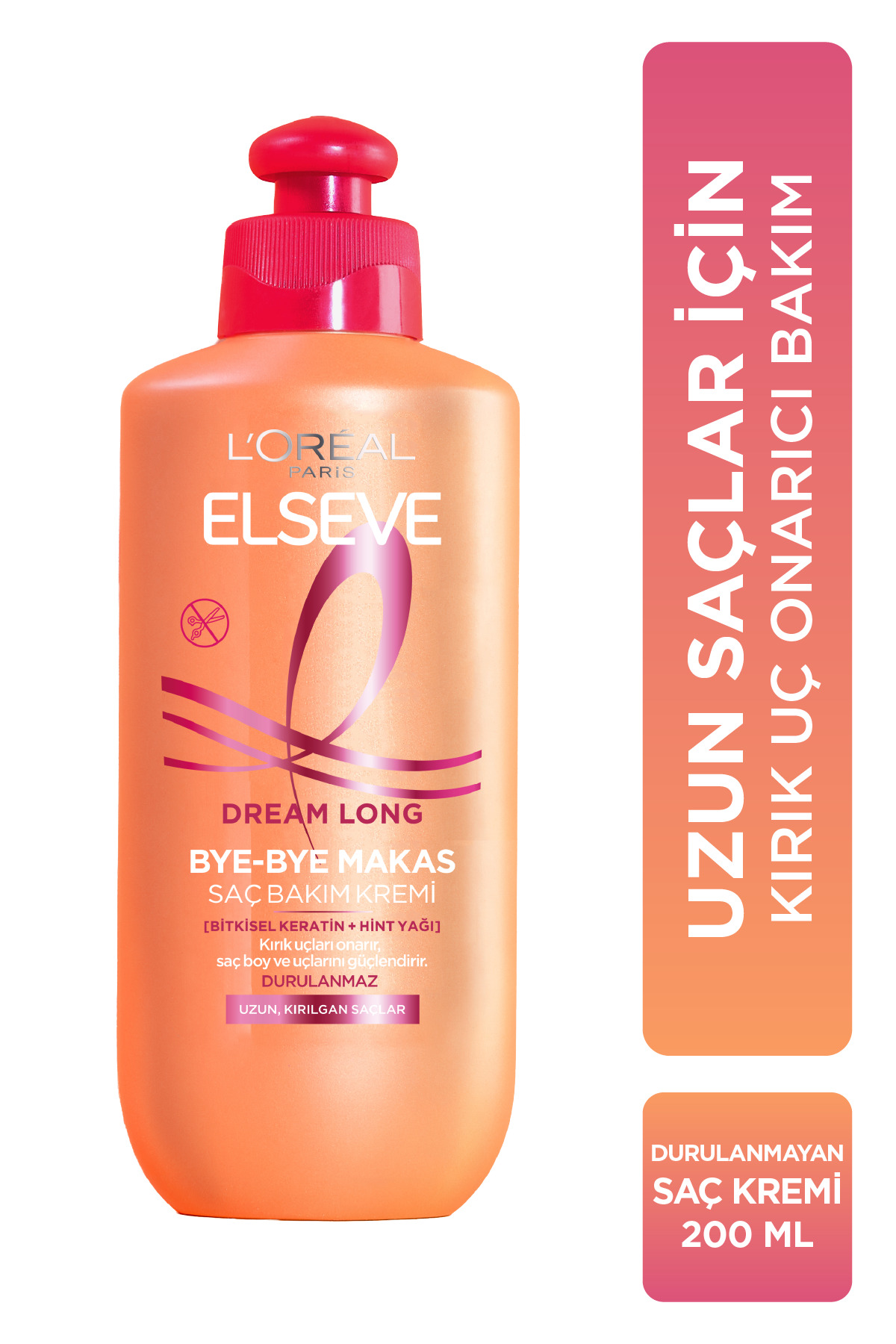 ELSEVE Saç Bakım Kremi Dream Long & Byebye Makas 200Ml — 13749