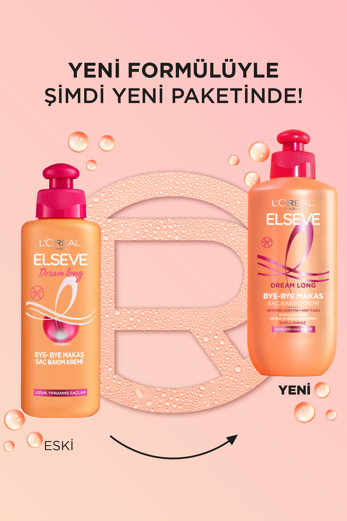 Saç Bakım Kremi Dream Long & Byebye Makas 200Ml — 13749 — تصویر 4 از 6