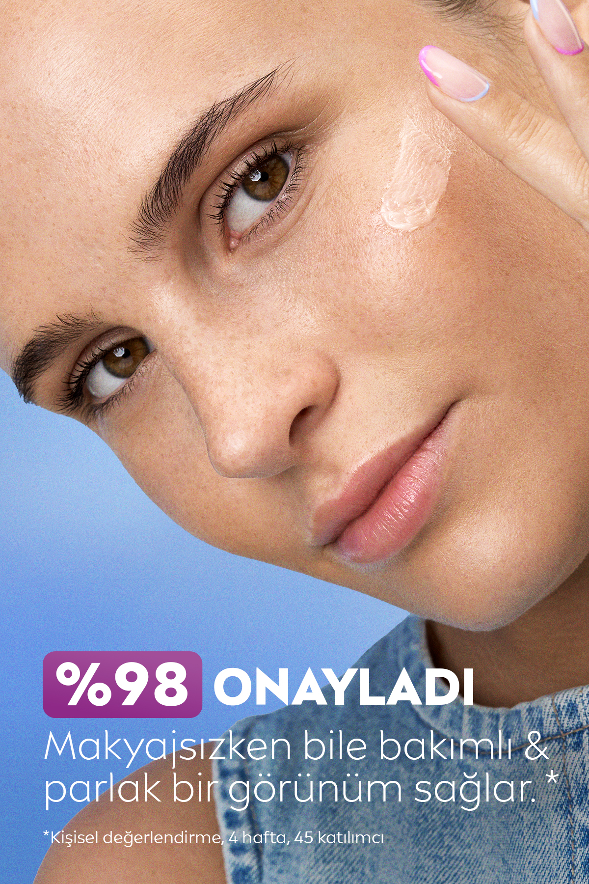 SPF50+ Güneş Koruyucu Luminous630 Skin Glow Aydınlatıcı Yüz Kremi 40ml ve Serum 30ml, Cam Cilt — SET.NVE.1410 — تصویر 5 از 6