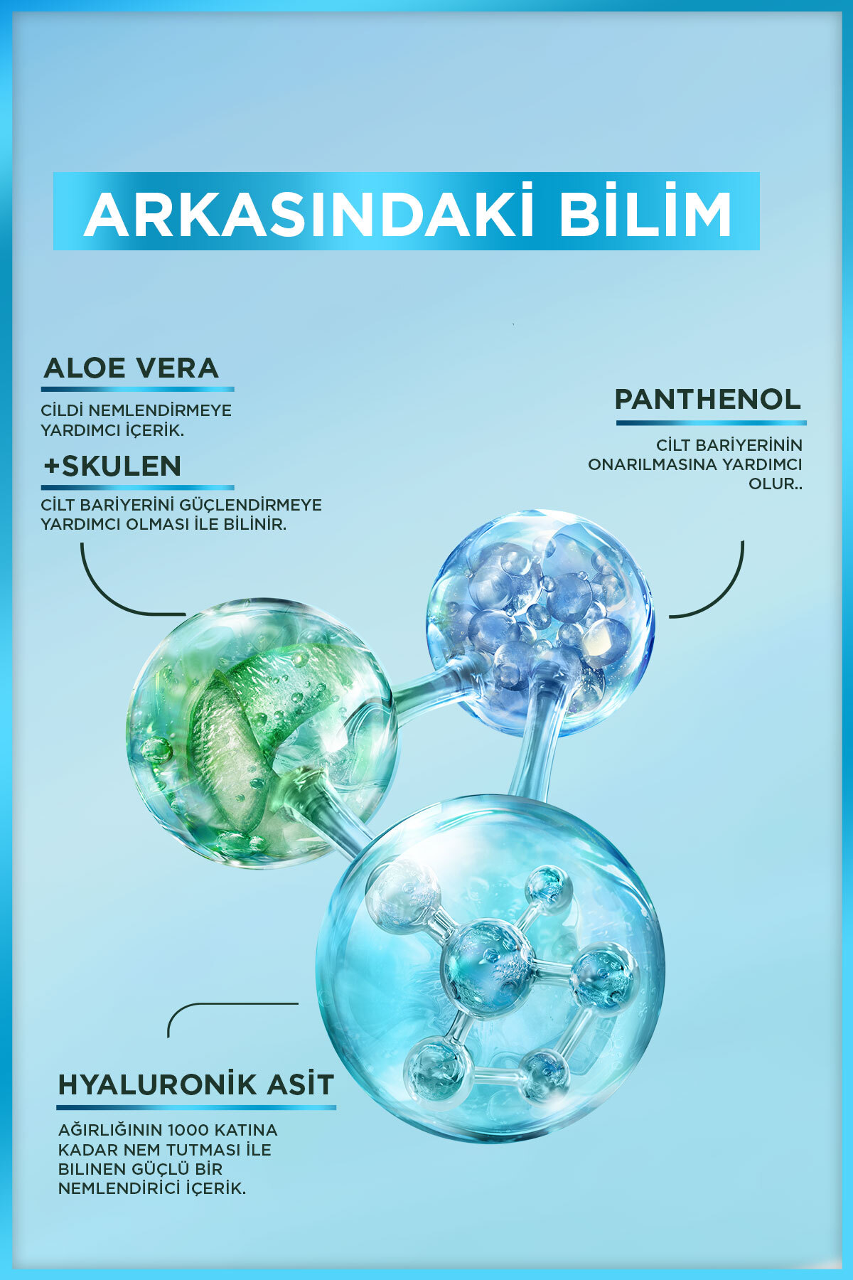 Hyaluron+ Bariyer Onarıcı Serum 30ML (4% Gliserin, Hyaluronik Asit, Seramid) — 3600542432955 — تصویر 6 از 9