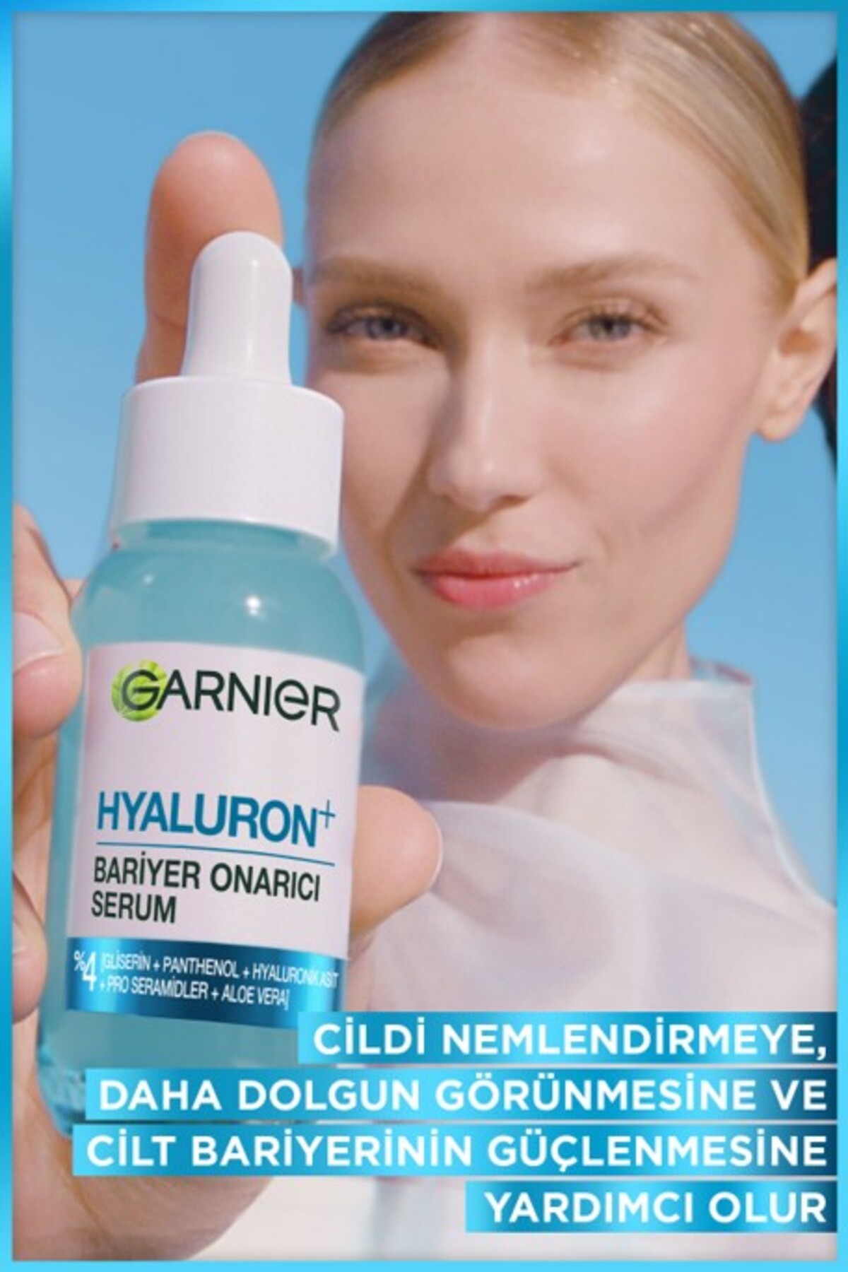 Hyaluron+ Bariyer Onarıcı Serum 30ML (4% Gliserin, Hyaluronik Asit, Seramid) — 3600542432955 — تصویر 4 از 9