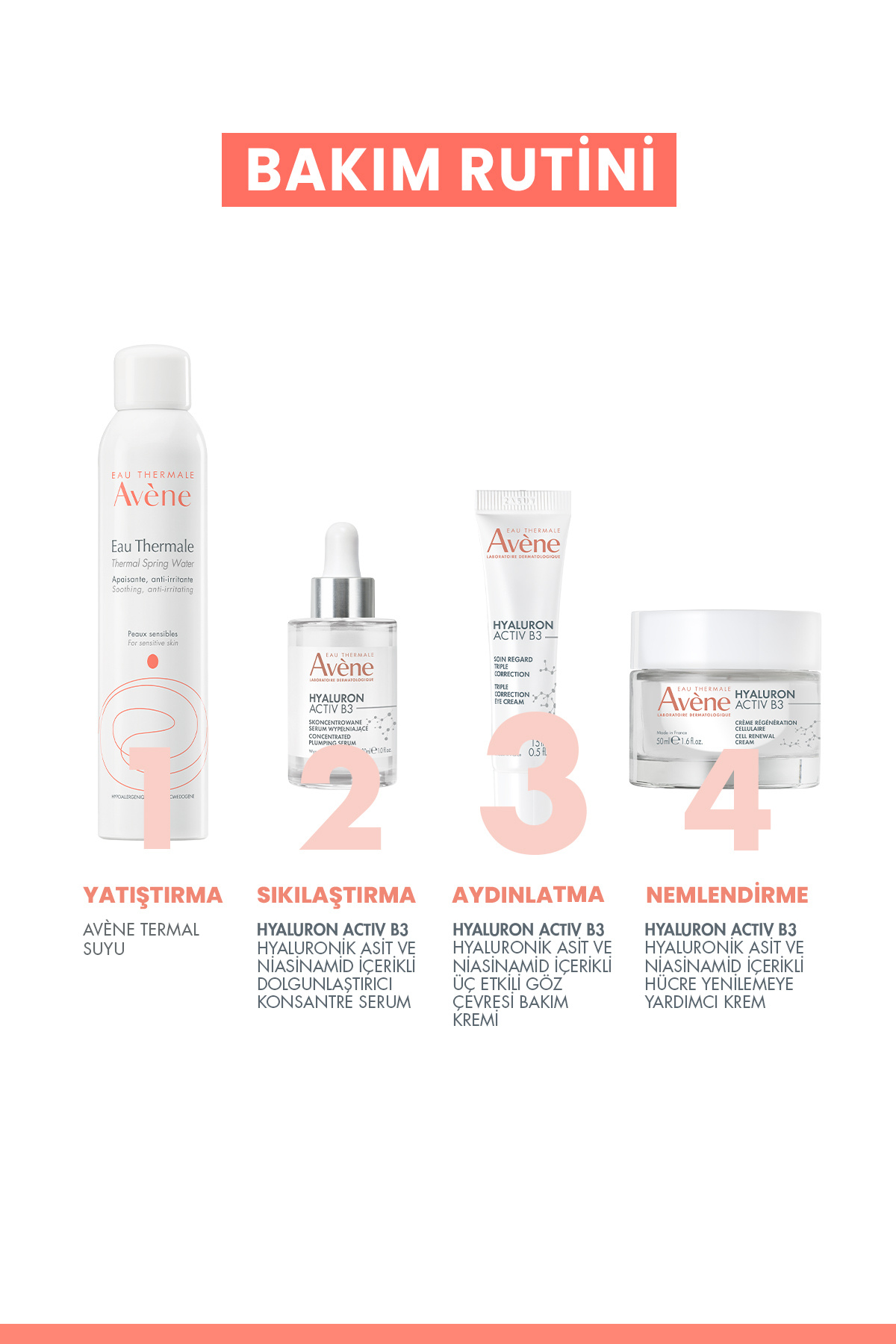 Hyaluron Activ B3 Hyaluronik Asit ve Niasinamid Göz Çevresi Kremi Aydınlatıcı Etkili 15 ml — 3282770153217 — تصویر 8 از 8