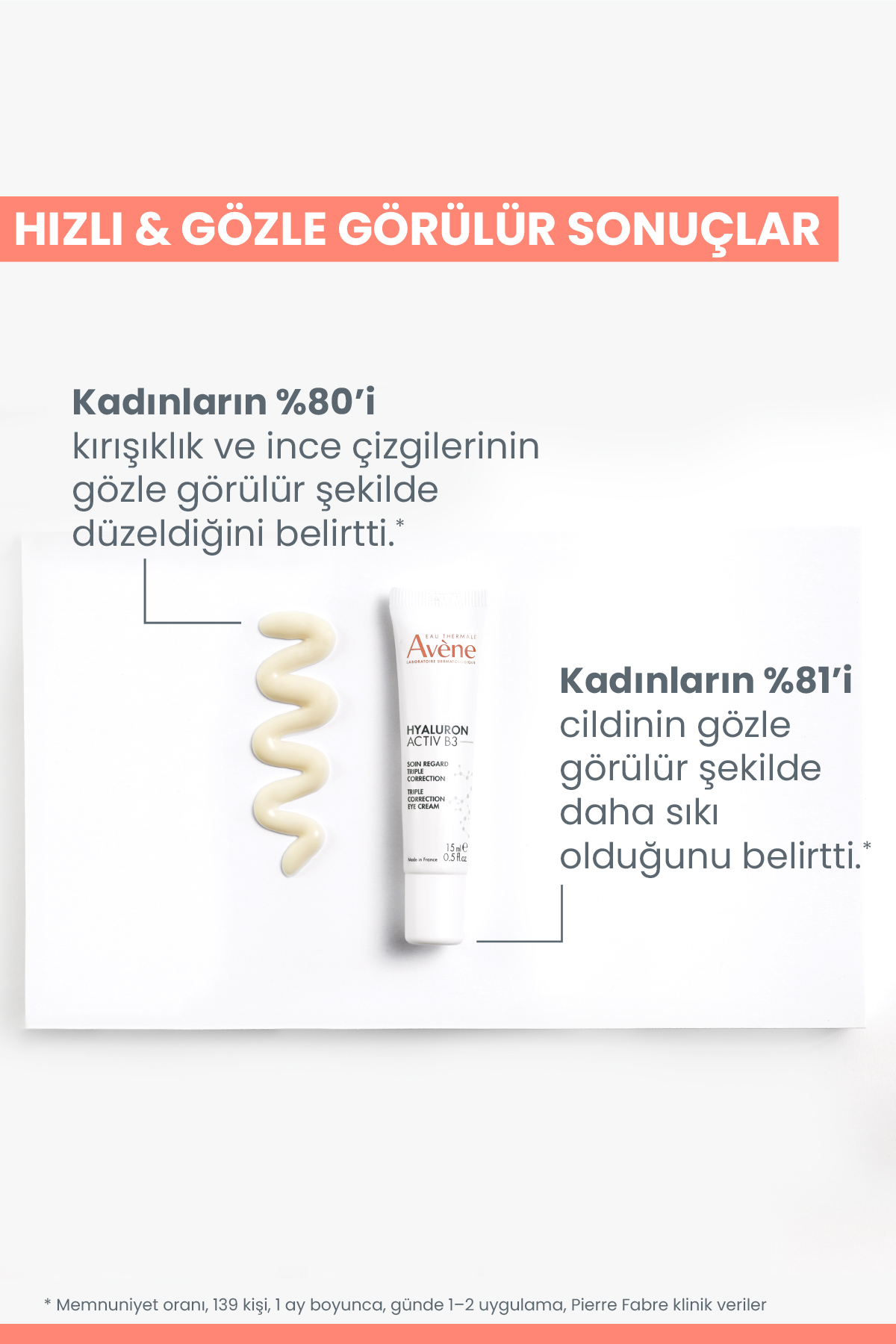 Hyaluron Activ B3 Hyaluronik Asit ve Niasinamid Göz Çevresi Kremi Aydınlatıcı Etkili 15 ml — 3282770153217 — تصویر 6 از 8