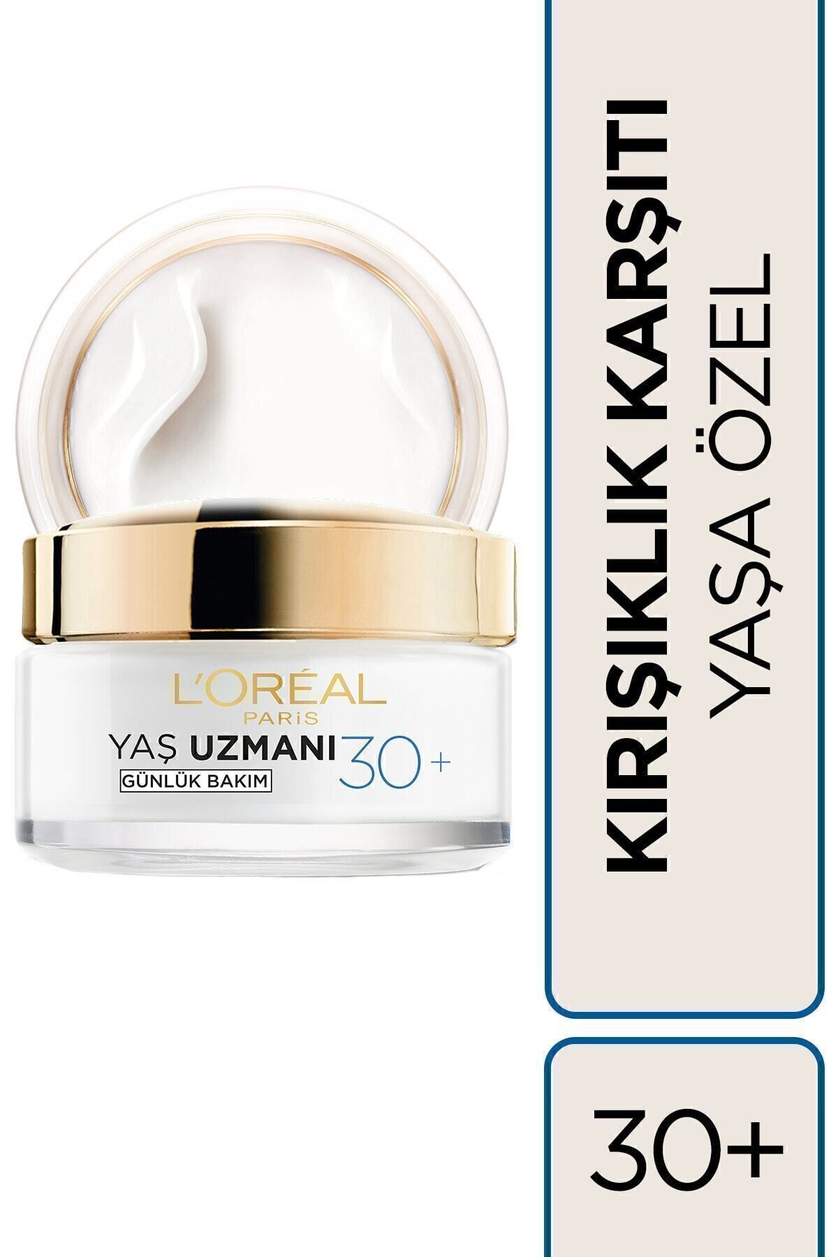 L'Oreal Paris Yaş Uzmanı 30+ Kırışıklık Karşıtı Nemlendirici Gündüz Yüz Kremi 50ml — 3600523473960