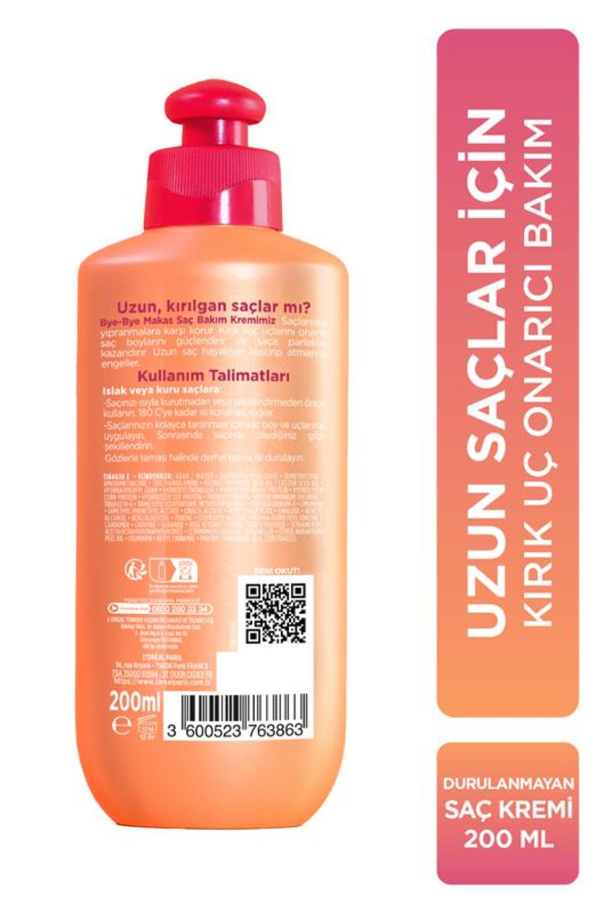 Saç Bakım Kremi Dream Long & Byebye Makas 200Ml — 13749 — تصویر 6 از 6