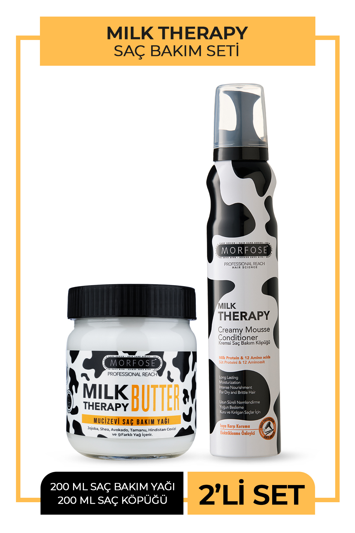 Milk Therapy Butter Milk Therapy Saç Köpüğü 200 ml — 1100005138-2 — تصویر 1 از 8