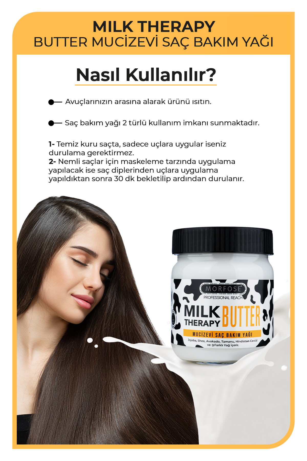 Milk Therapy Butter Milk Therapy Saç Köpüğü 200 ml — 1100005138-2 — تصویر 6 از 8