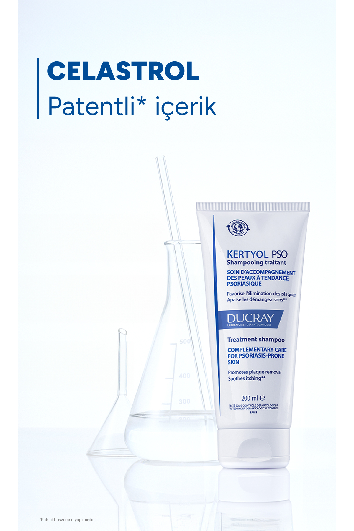 Kertyol PSO Yoğun Pullanma Karşıtı Şampuan Pullanmaya Eğilimli ve Hassas Saç Derisi İçin 200 ml — 01512 — تصویر 7 از 7