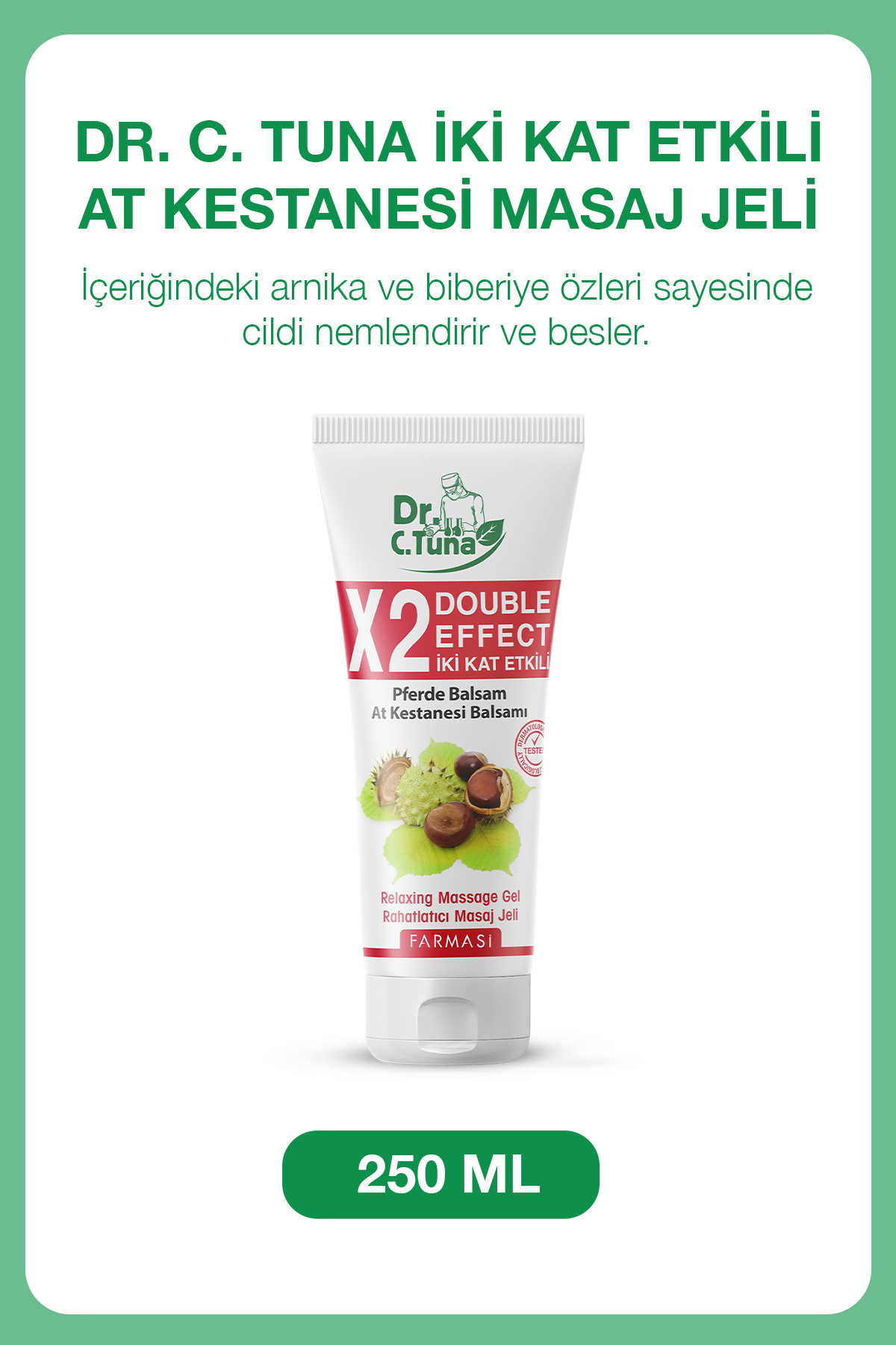 Farmasi X2 Double Effect At Kestanesi Masaj Jeli 250 ml - Fiyatı