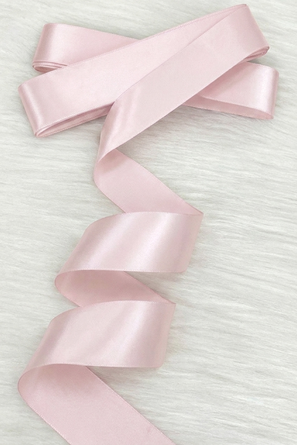 4 Cm Powder Single Sided Satin Ribbon 10 Meters, Bundle Dowry Special Day Gift Decoration Ribbon