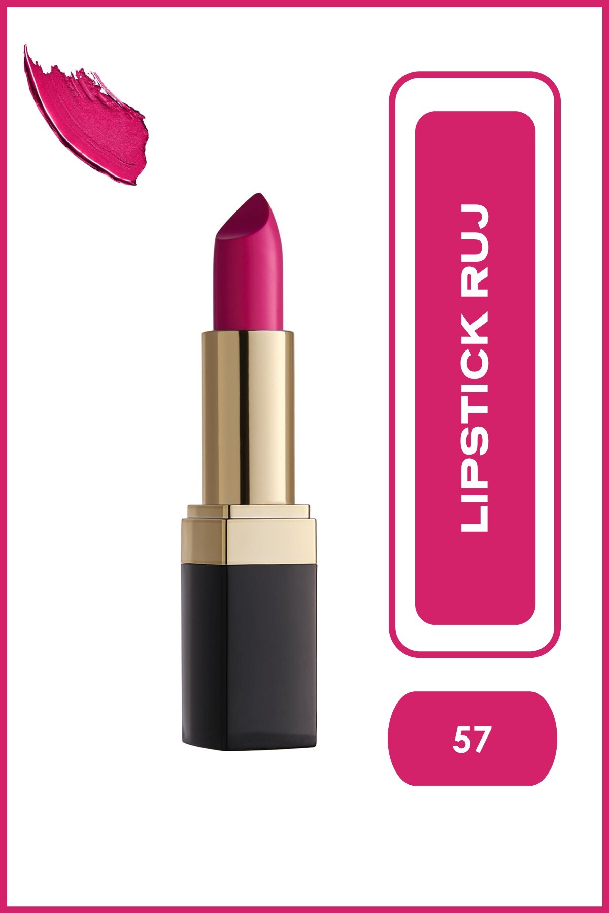 Golden Rose Lipstick 057 Shea Yağlı Ruj 4,2 g — صورتی RGRS