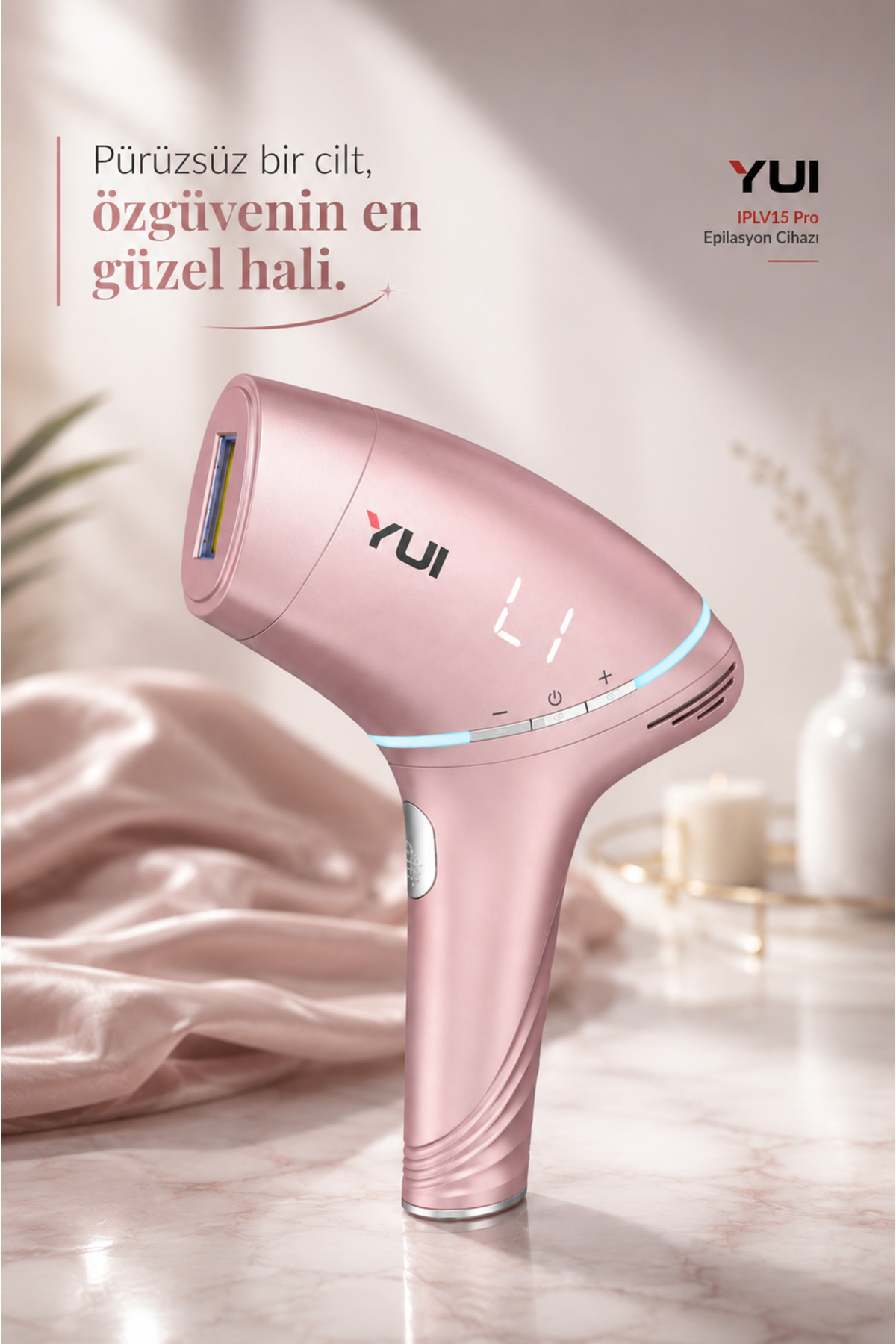 Iplv15 Pro Body-face-Bikini Head Painless Automatic And Manual Pulse Ice Laser Hair Removal Device