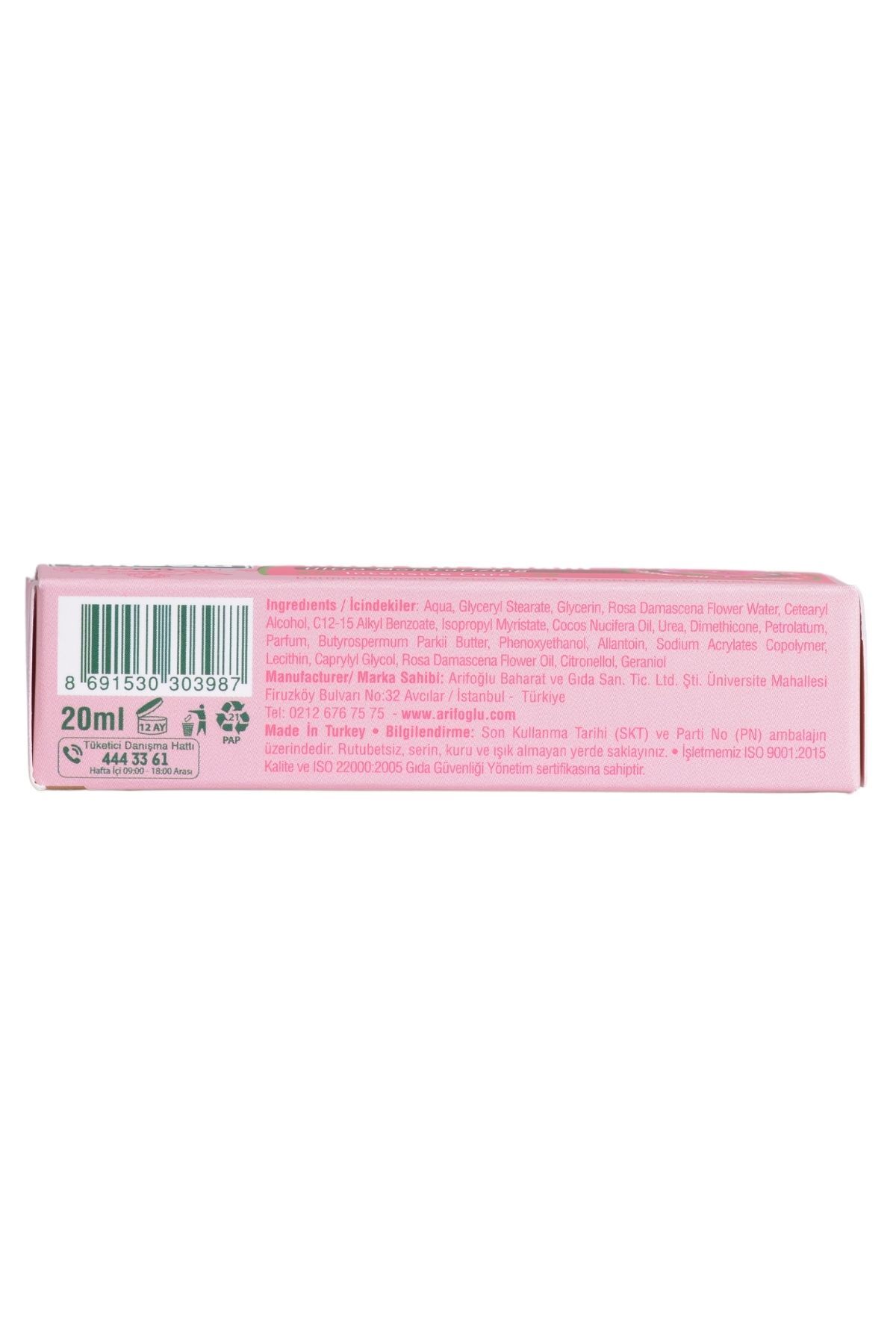 Gül Yağlı Nemlendirici Vücut Kremi 20 ml Seyahat Boyu — 600 67 017 — تصویر 4 از 4