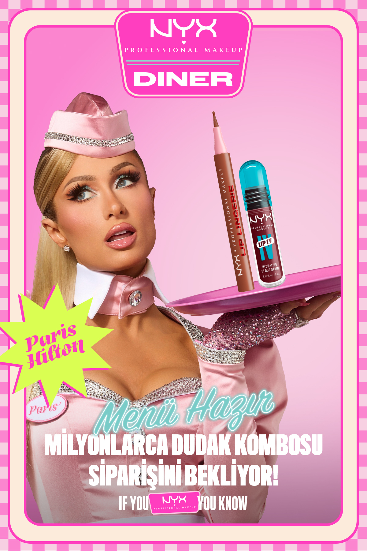 برق لب بادوام «All Day Lip Slay» با رنگ و جلوه براق + ست ترکیبی مداد لب — PKTALLDAYLIPSLAY — تصویر 1 از 8