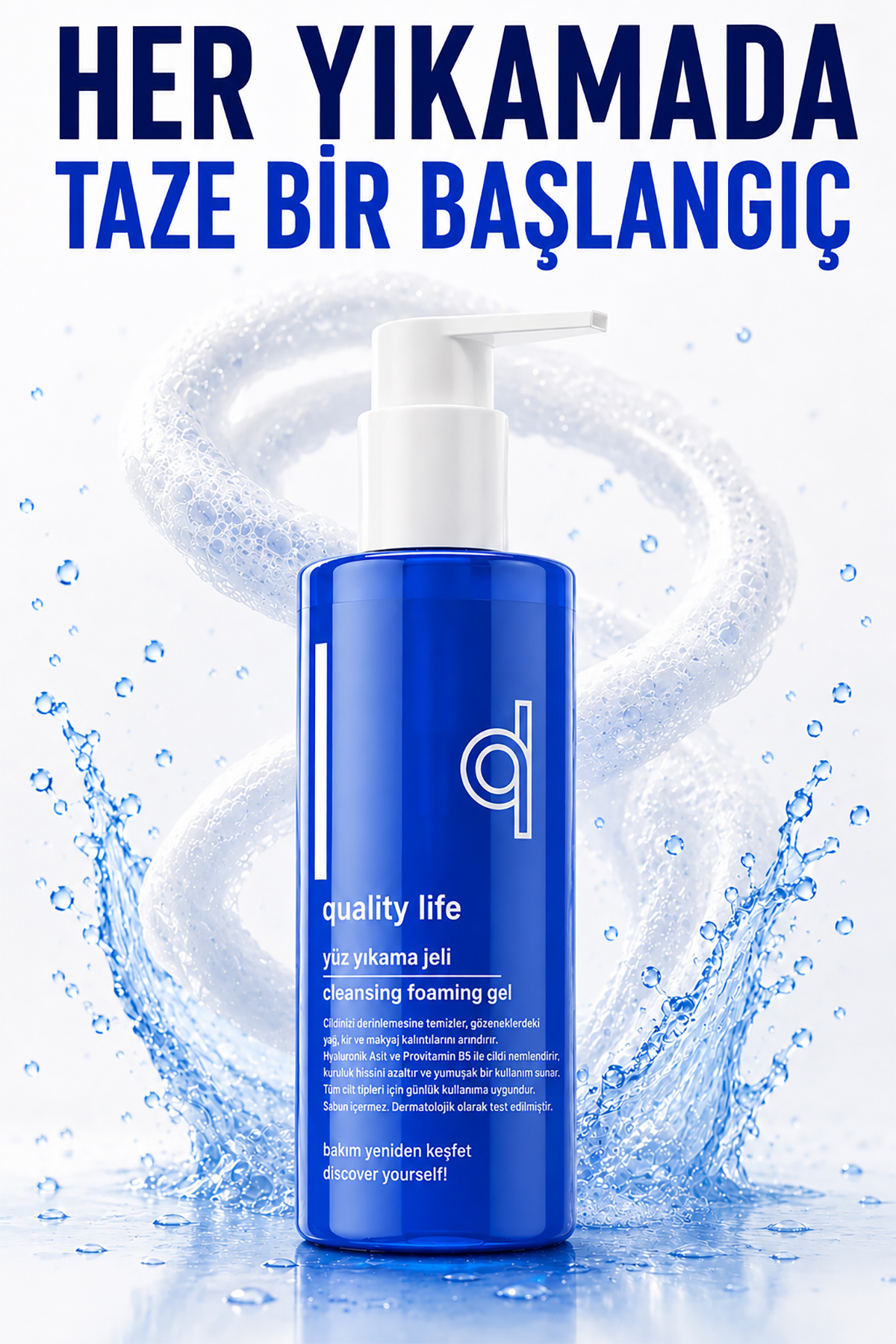 Yüz Temizleme Jeli 400 ML Yağlı Karma Ciltler İçin Sivilce Ve Akne Karşıtı Siyah Nokta Yıkama Jeli — yüz-temizleyicileri-temizleme-jeli — تصویر 10 از 11