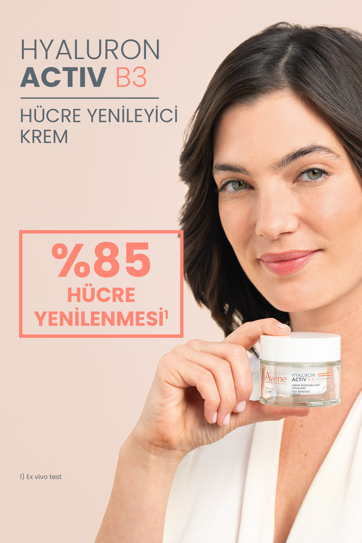 Hyaluron Activ B3 Hyaluronik Asit ve Niasinamid Krem Hücre Yenilenmesine Yardımcı Krem 50 ml — 3282770153170 — تصویر 3 از 8