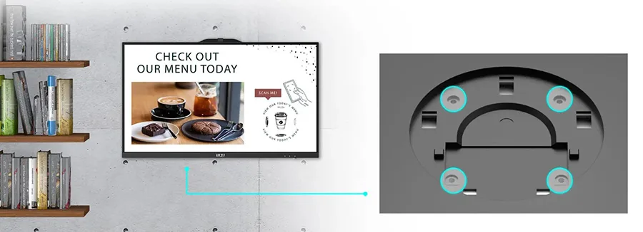 VESA MONTAJ DESTEKLİ TASARIM