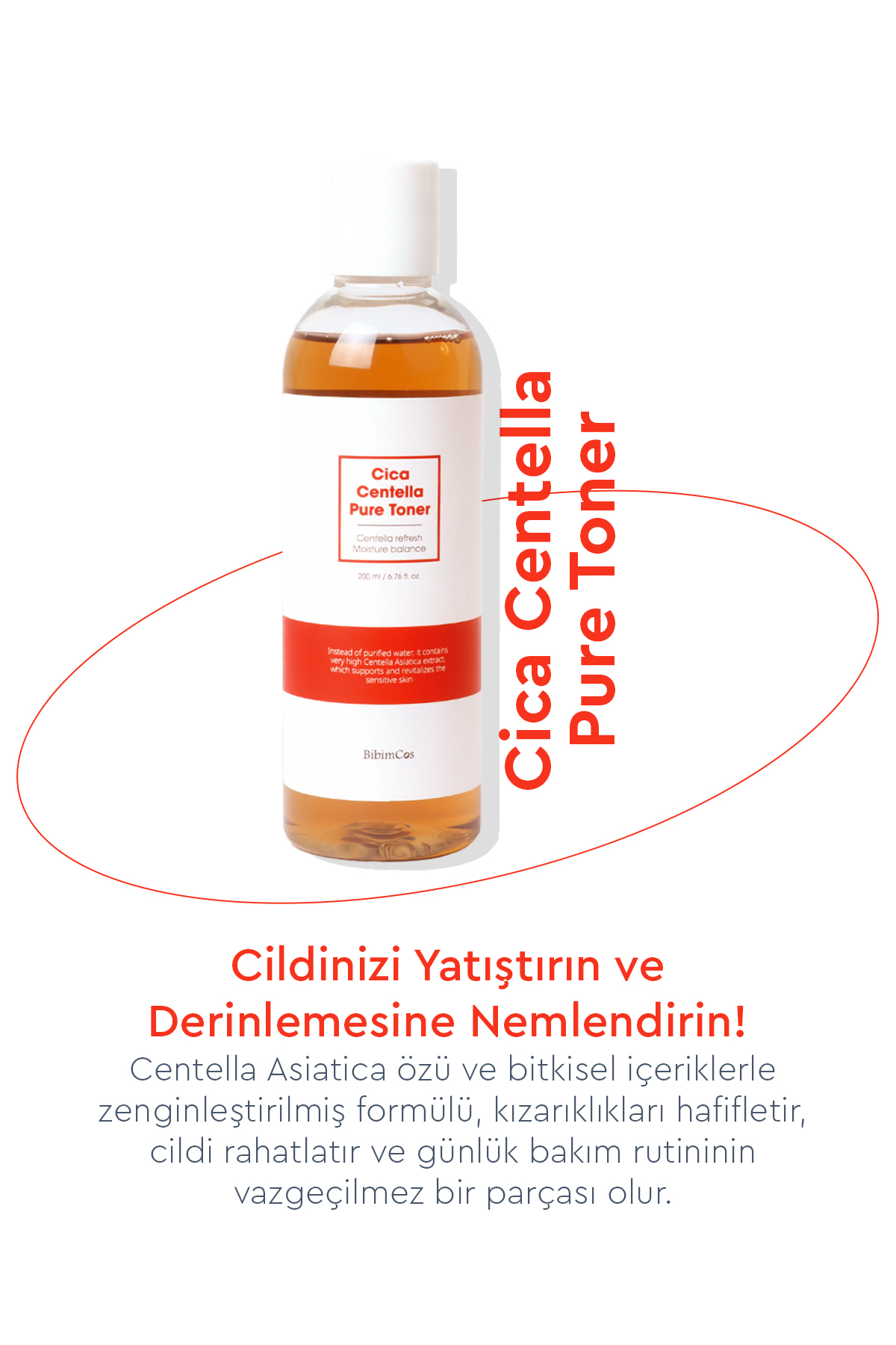 Cica Centella Pure Toner 200ml - Yatıştırıcı & Bariyer Dostu Tonik — 2204240 — تصویر 5 از 7