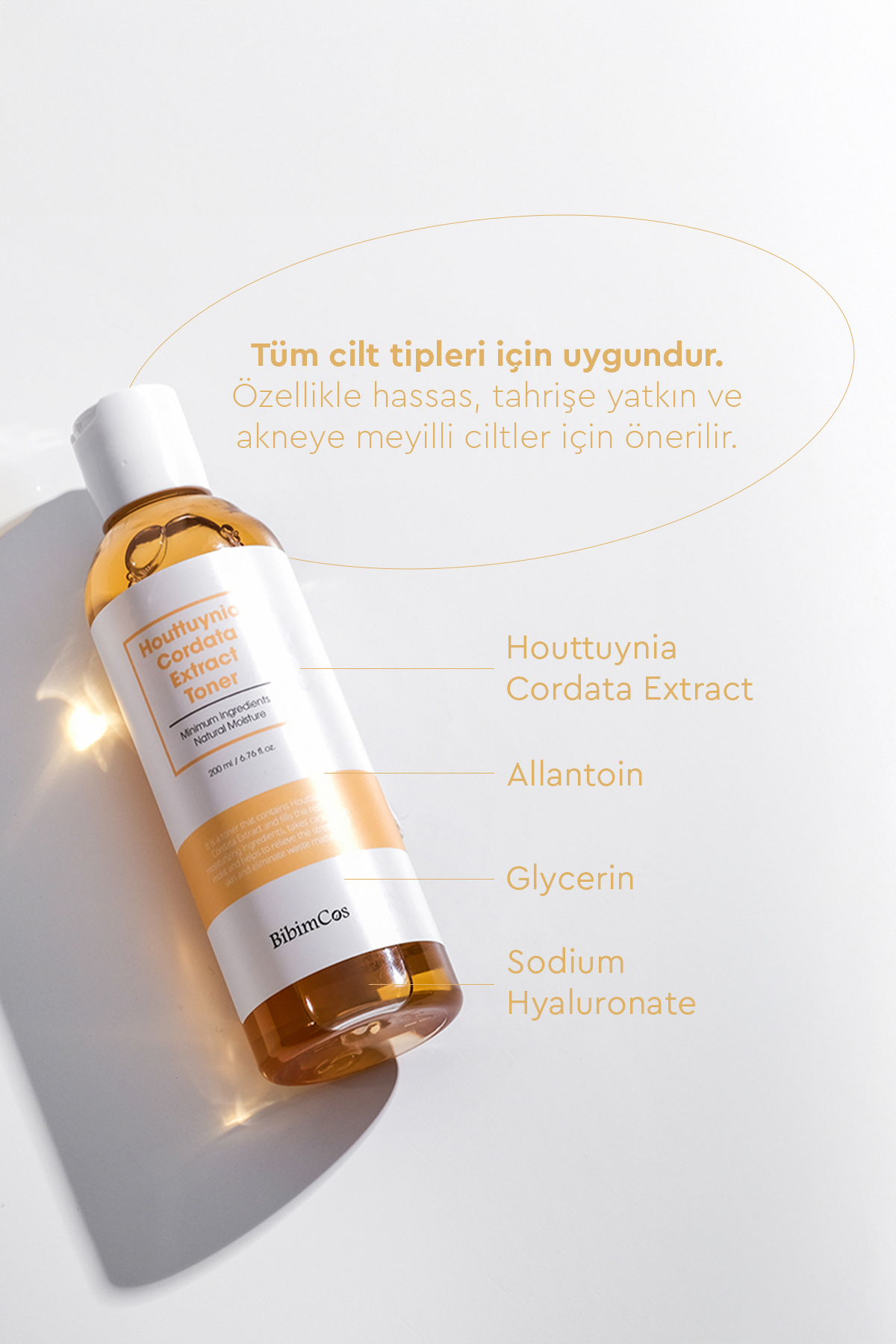 Houttuynia Cordata Extract Toner 200ml - Yatıştırıcı & Nemlendirici Tonik — 2204070 — تصویر 2 از 7