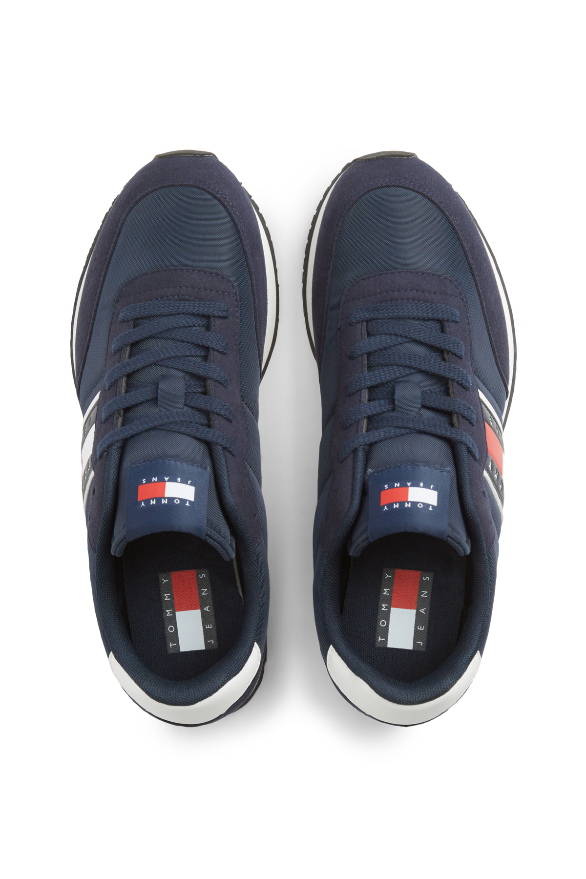 اسنیکر آبی سرمه ای مردانه کارل Tommy Hilfiger تامی هیلفیگر اورجینال - تصویر 5